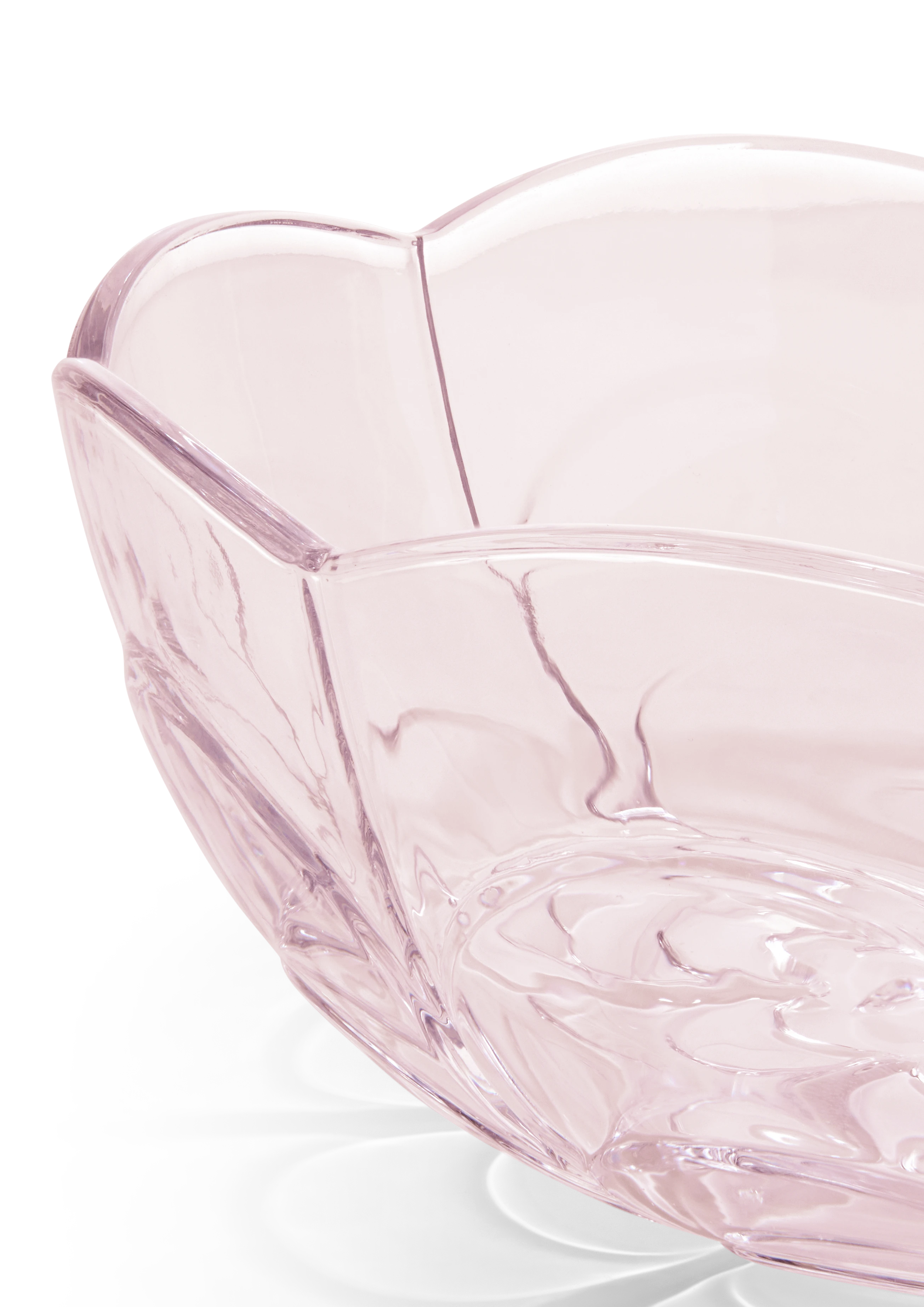 Bowl Ø23 cm from Holmegaard in Cherry blossom color, made of Glass