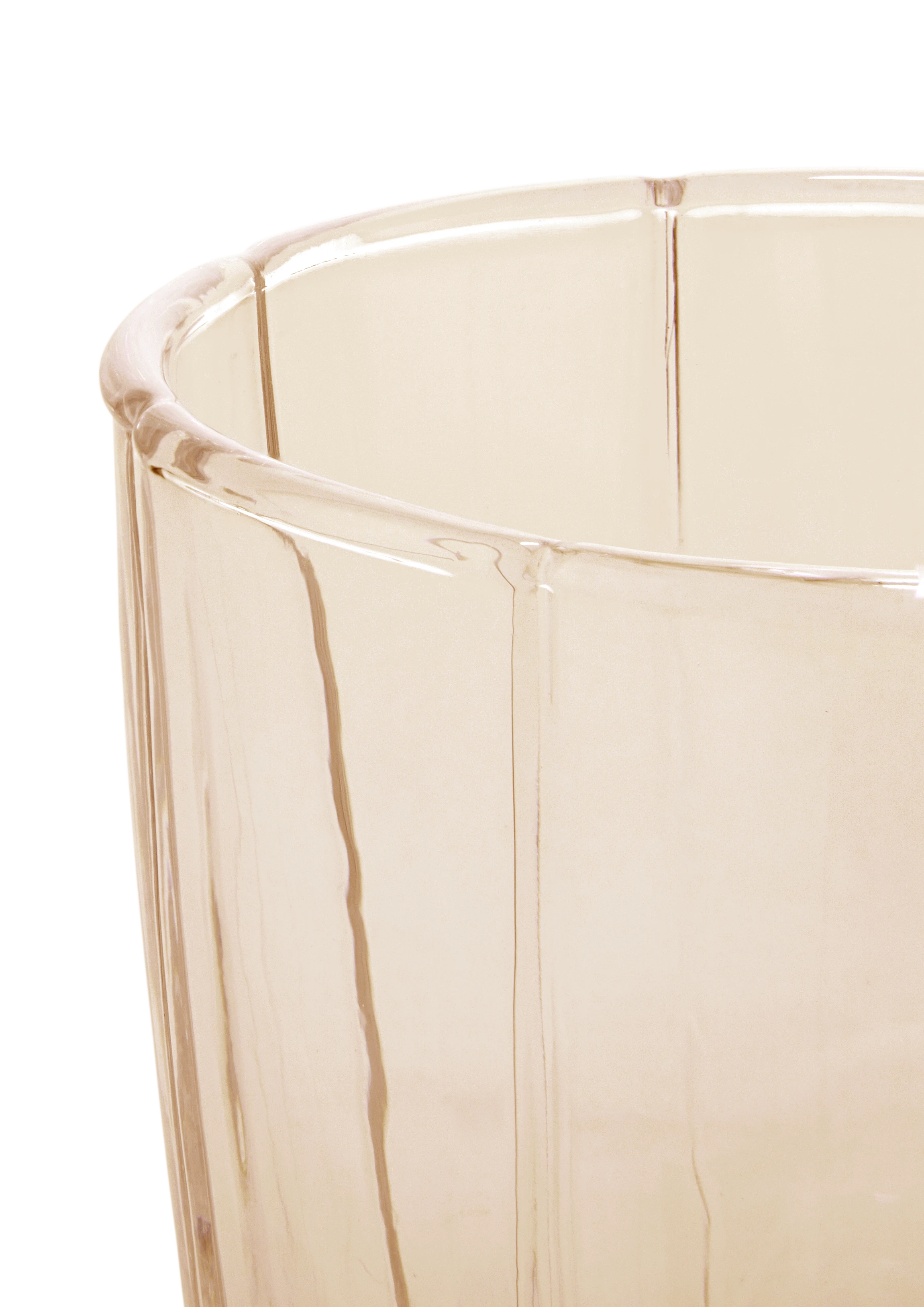 Wasserglas 32 cl 2 Stck. von Holmegaard in der Farbe Toffee Rose, hergestellt aus Glas