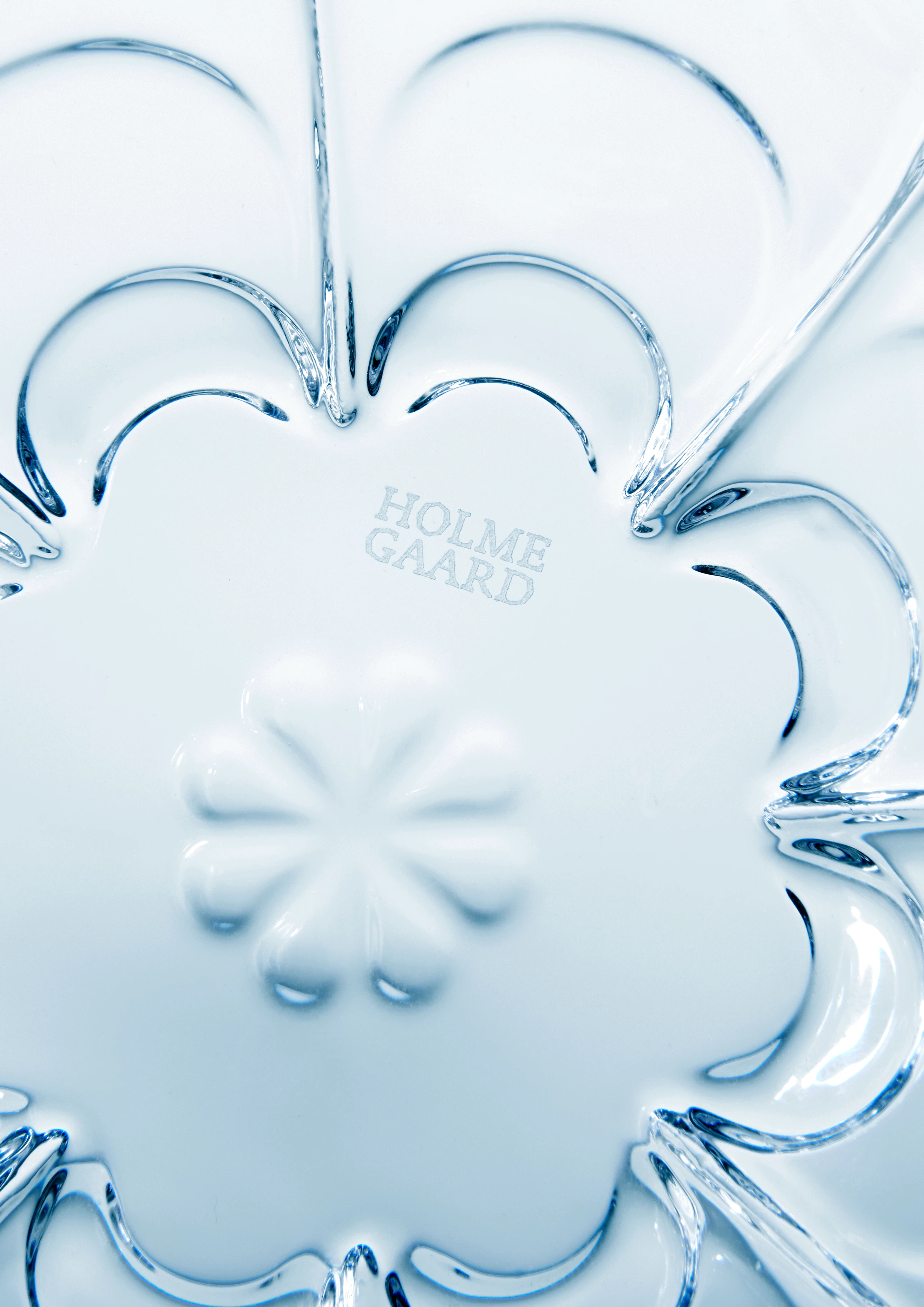 Bowl Ø13 cm 2 pcs. from Holmegaard in Blue Iris color, made of Glass