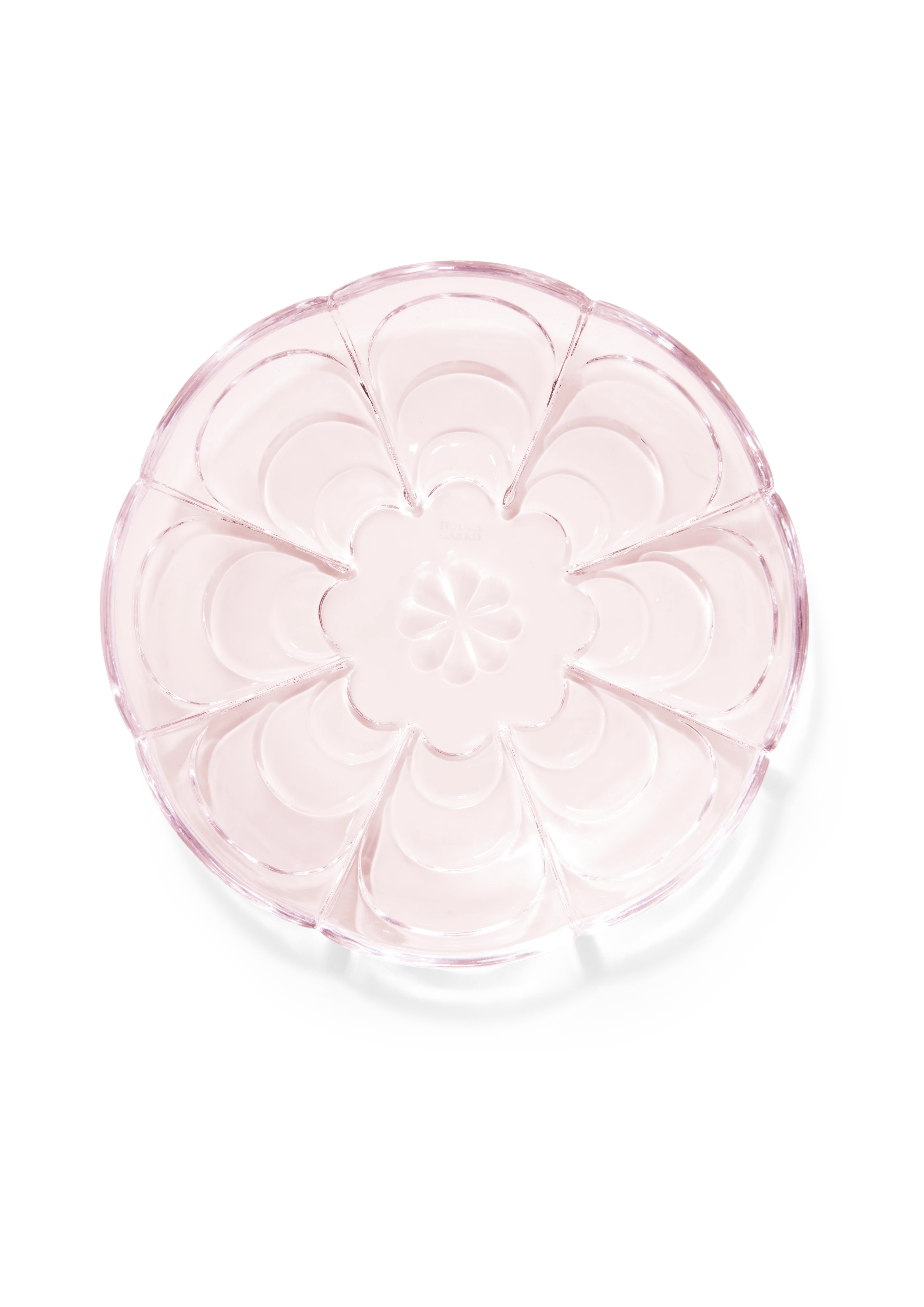 Kleine Eisteller Ø16 cm 2 Stck. von Holmegaard in der Farbe Cherry blossom, hergestellt aus Glas