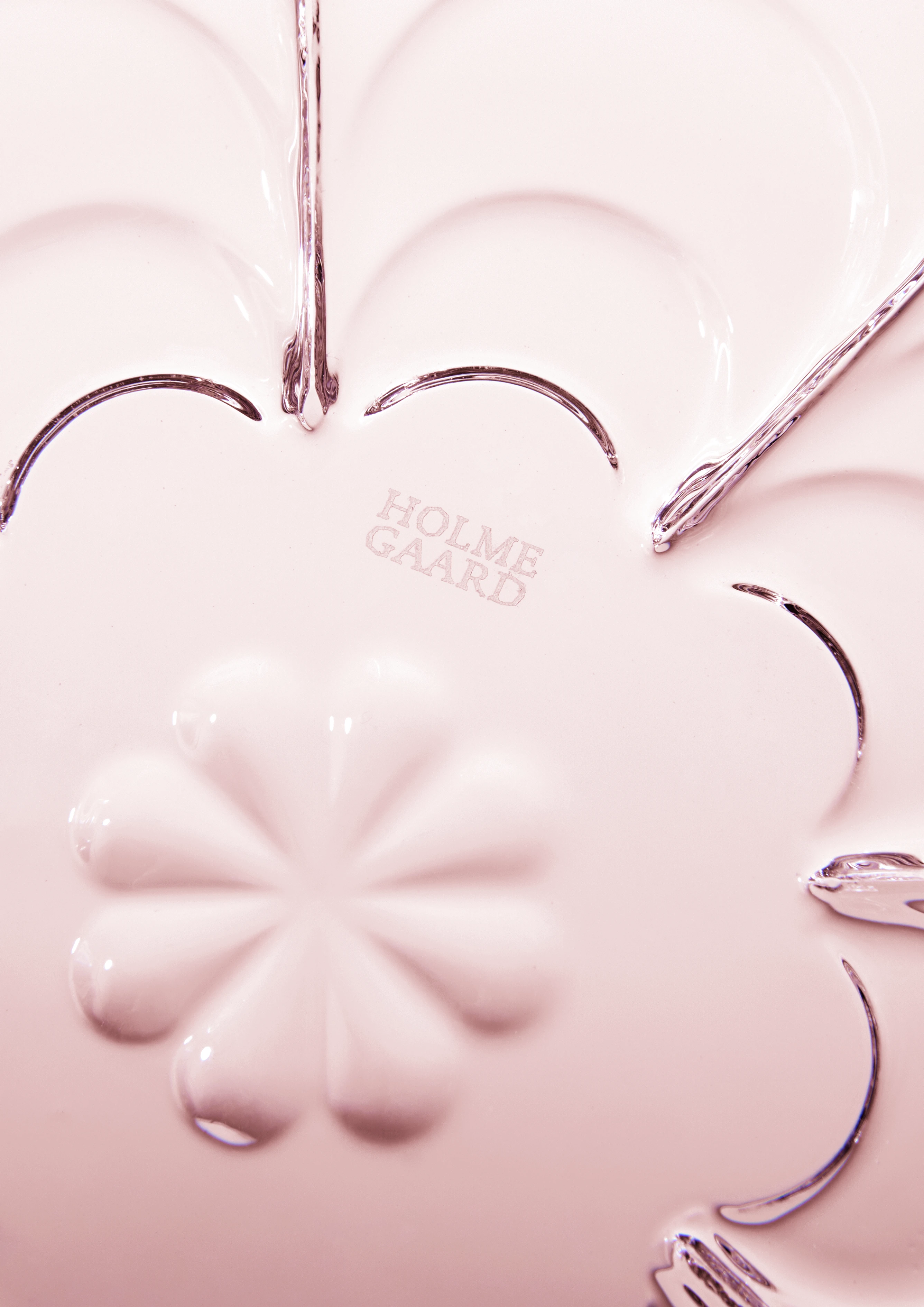 Dessert plate Ø16 cm 2 pcs. from Holmegaard in Cherry blossom color, made of Glass