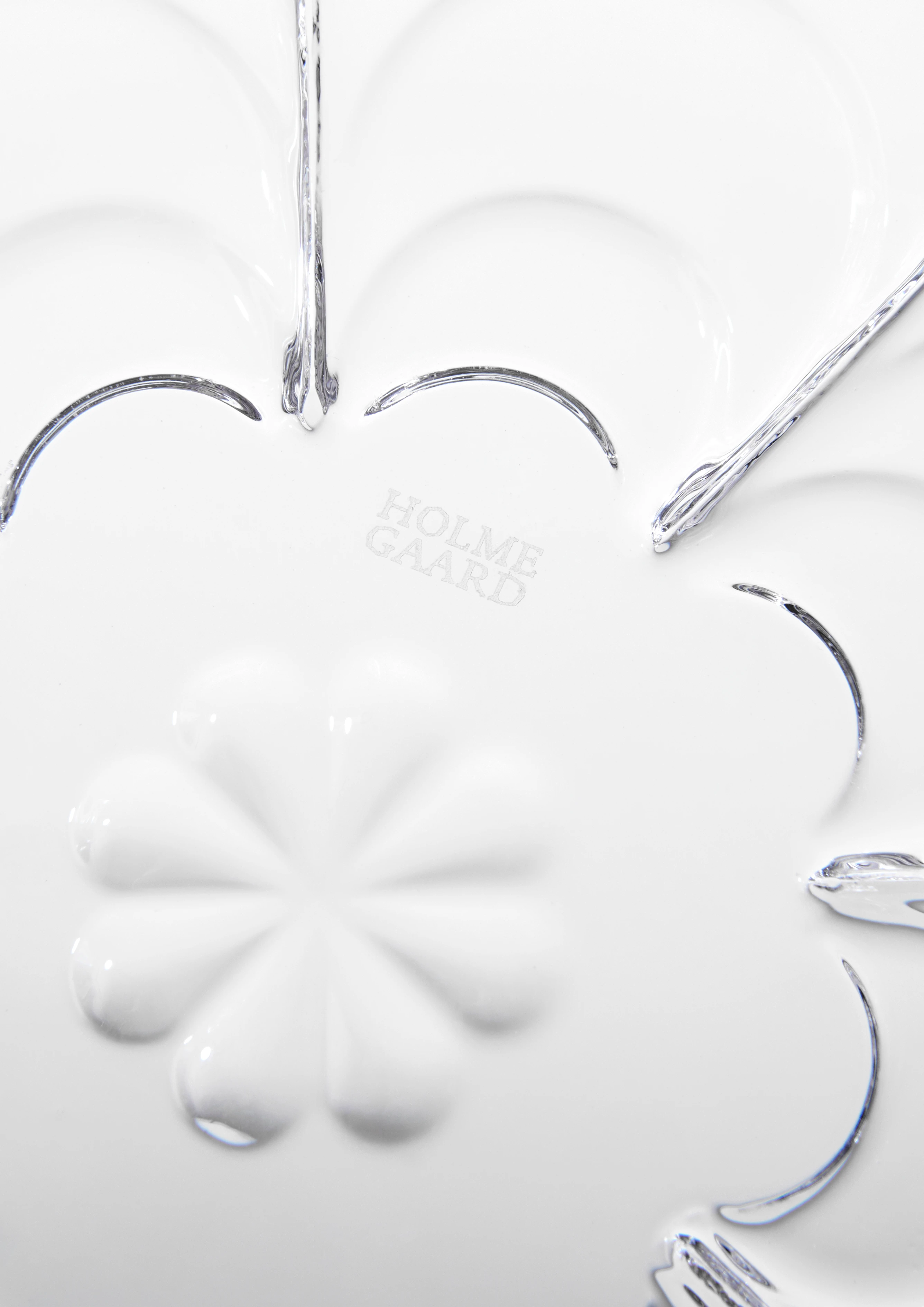 Dessert plate Ø16 cm 2 pcs. from Holmegaard in Clear color, made of Glass