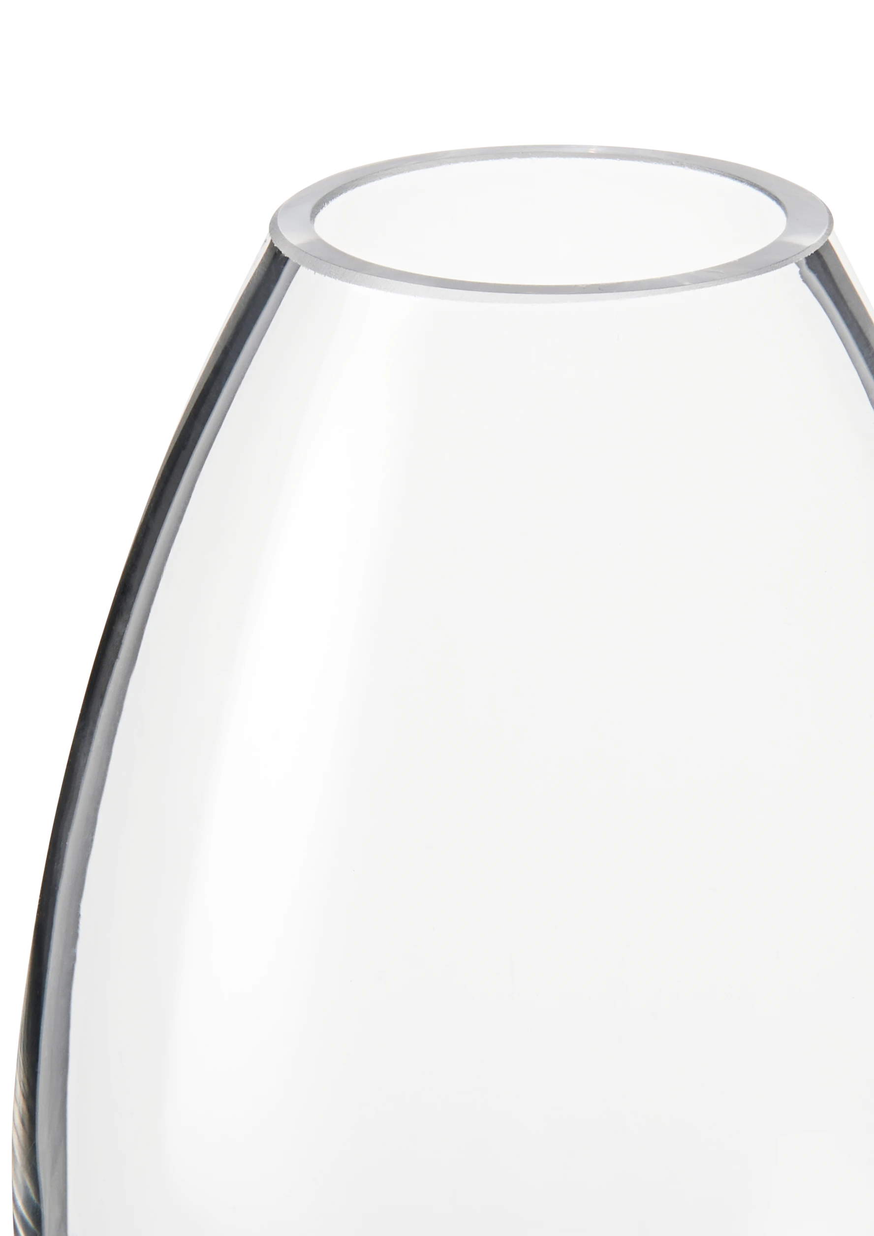 Vase H11.5 cm fra Holmegaard i farven Klar, lavet af Glas