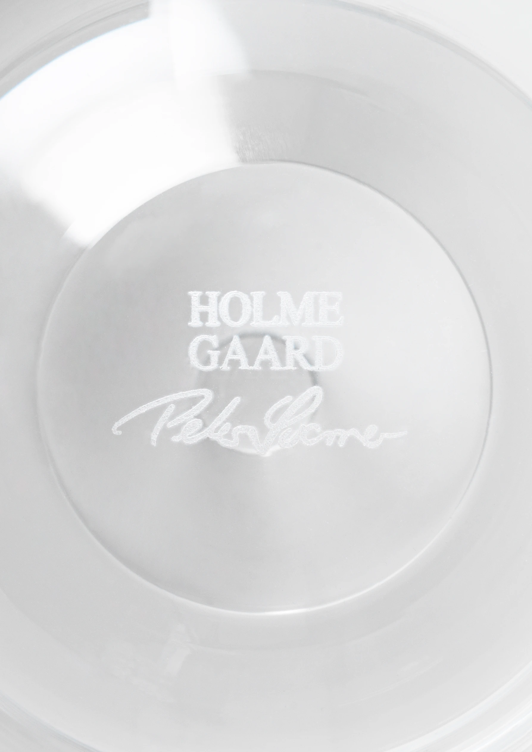 Vase H11.5 cm fra Holmegaard i farven Klar, lavet af Glas