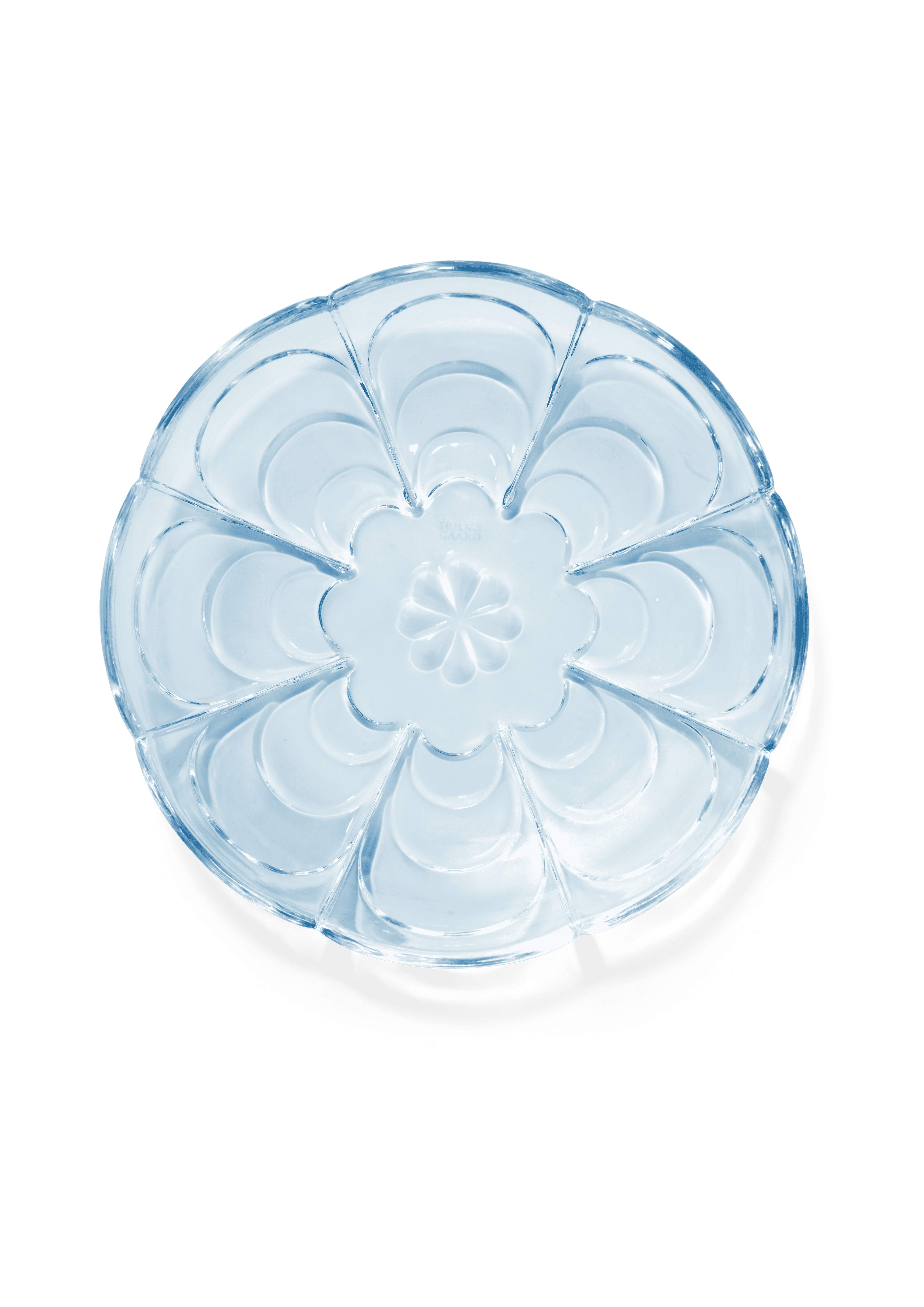 Holmegaard Lily Dessert plate Ø16 cm blue iris - Buy here