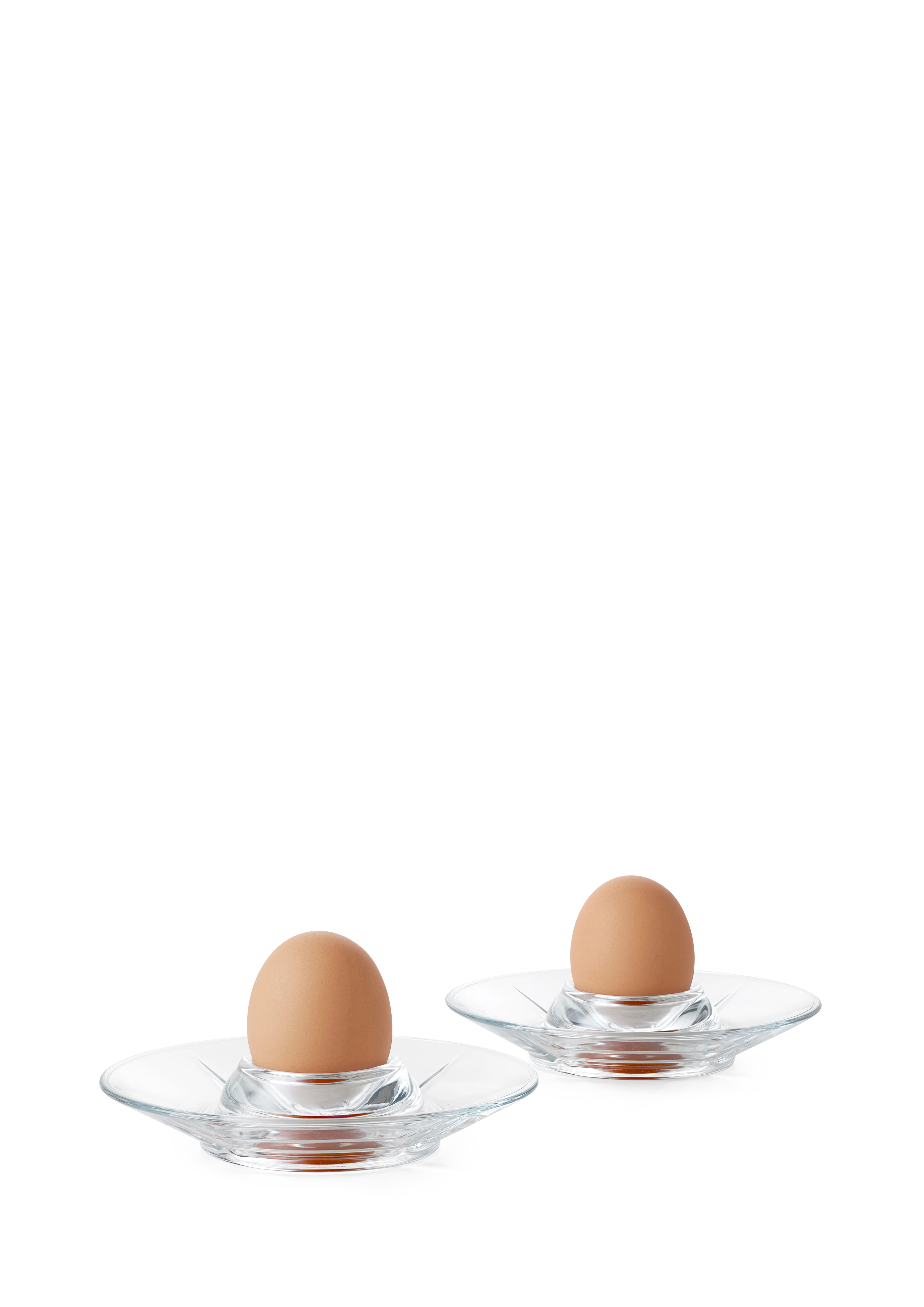 Egg cup Ø14 cm 2 pcs. from Rosendahl in Clear color, made of Glass