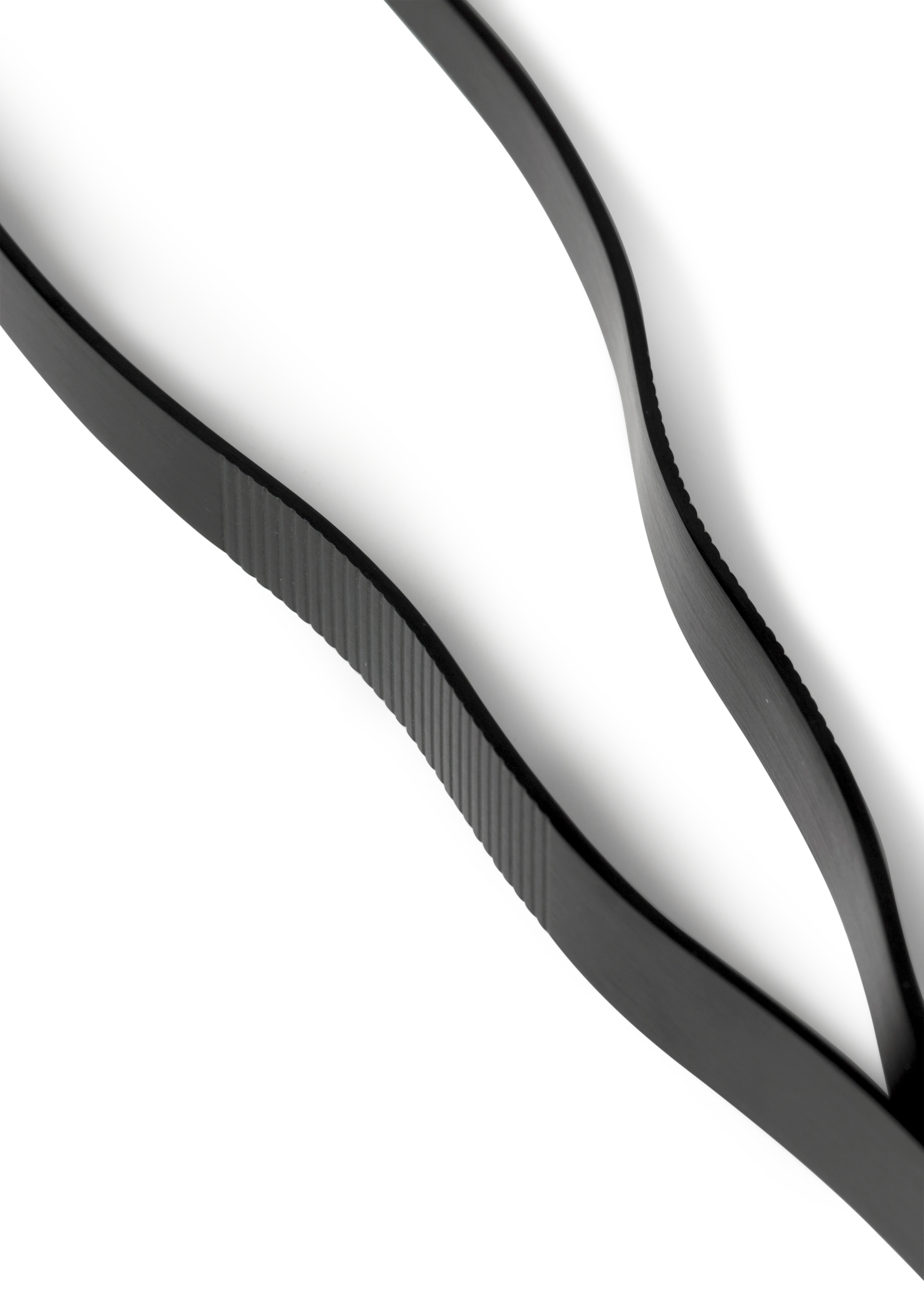 Kitchen tongs from Rosendahl in Gun metallic color, made of Metal