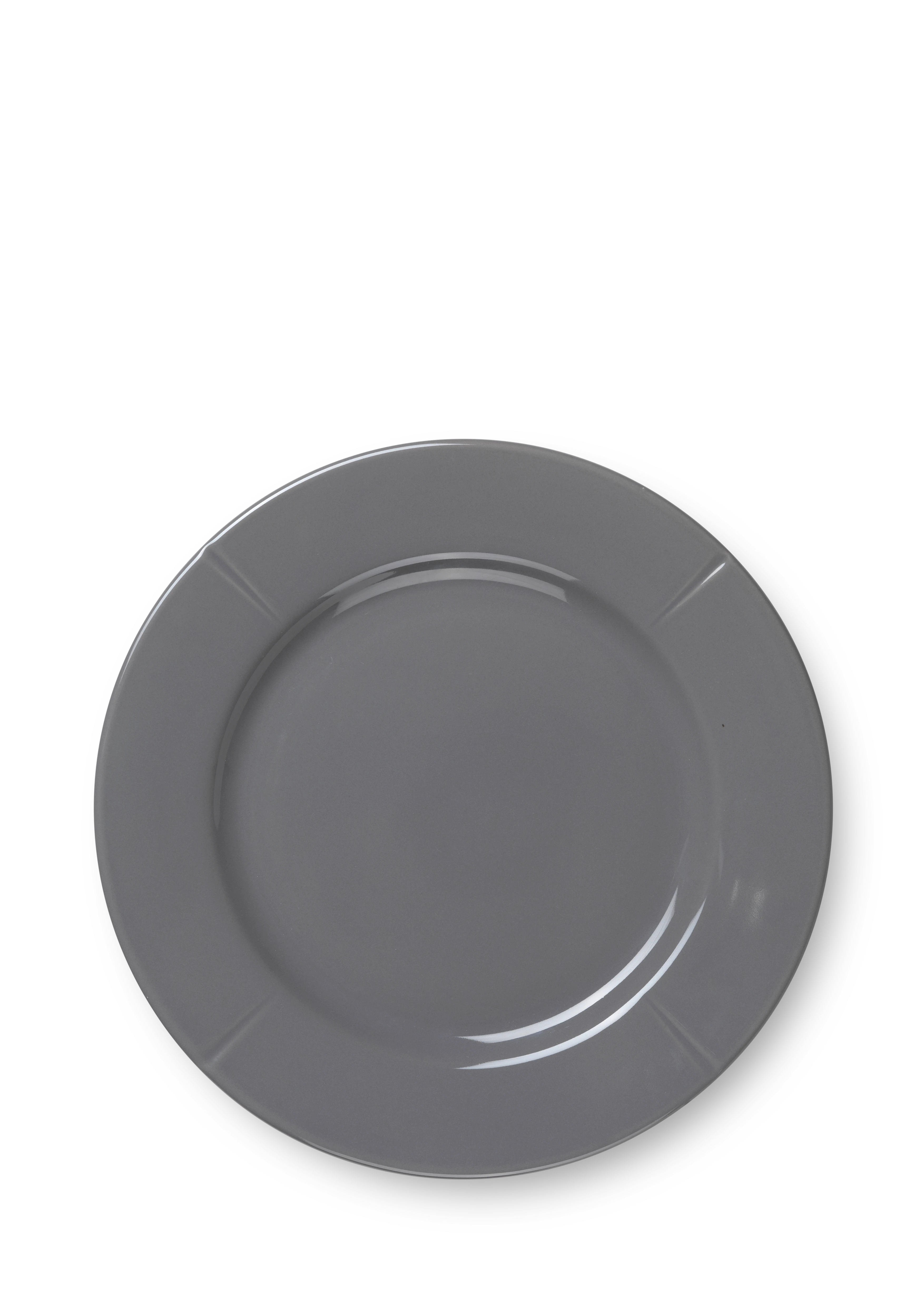 Plate Ø27 cm from Rosendahl in Ash grey color, made of Ceramics