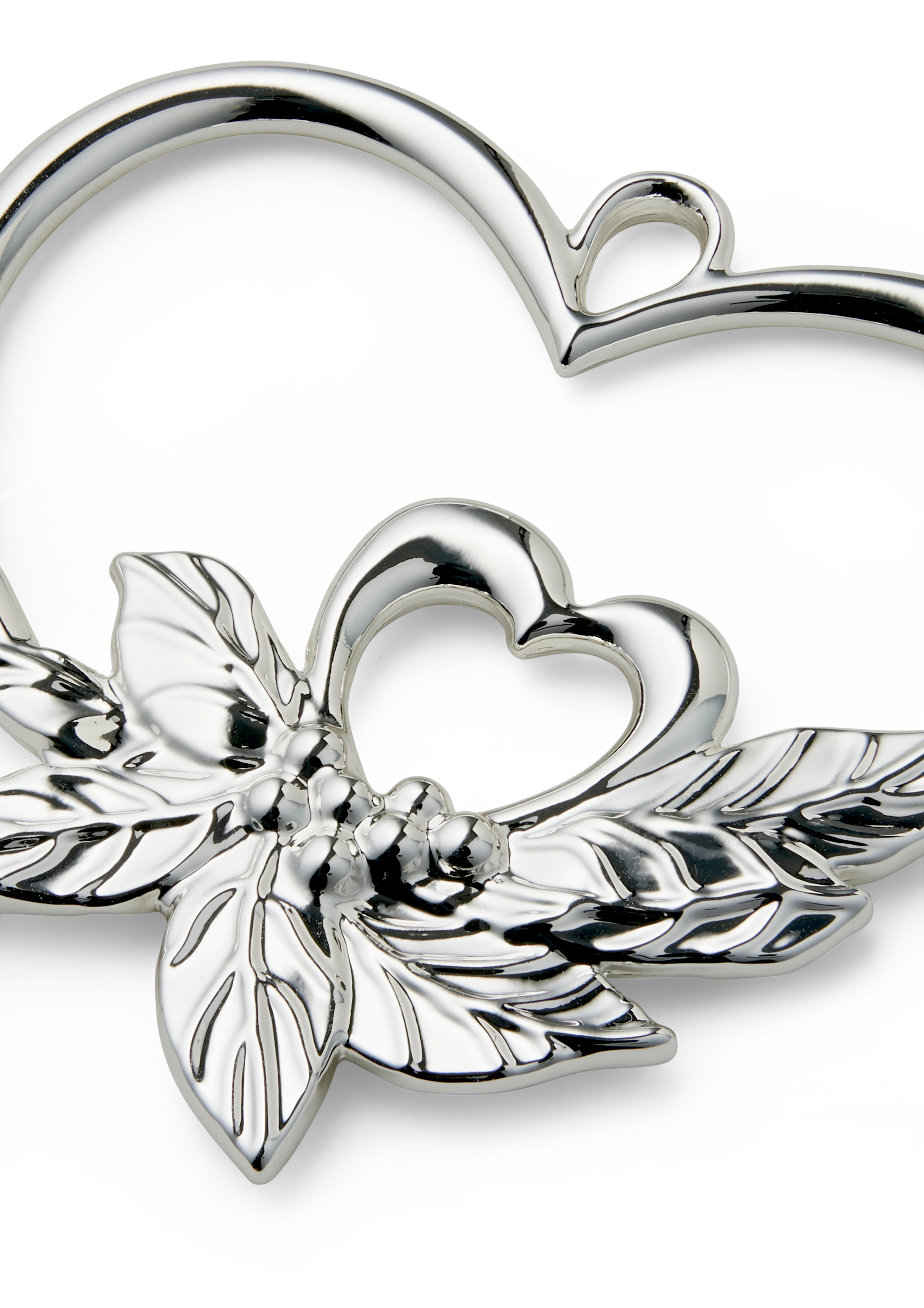 Double heart H7 from Rosendahl in Silver Plated color, made of Metal