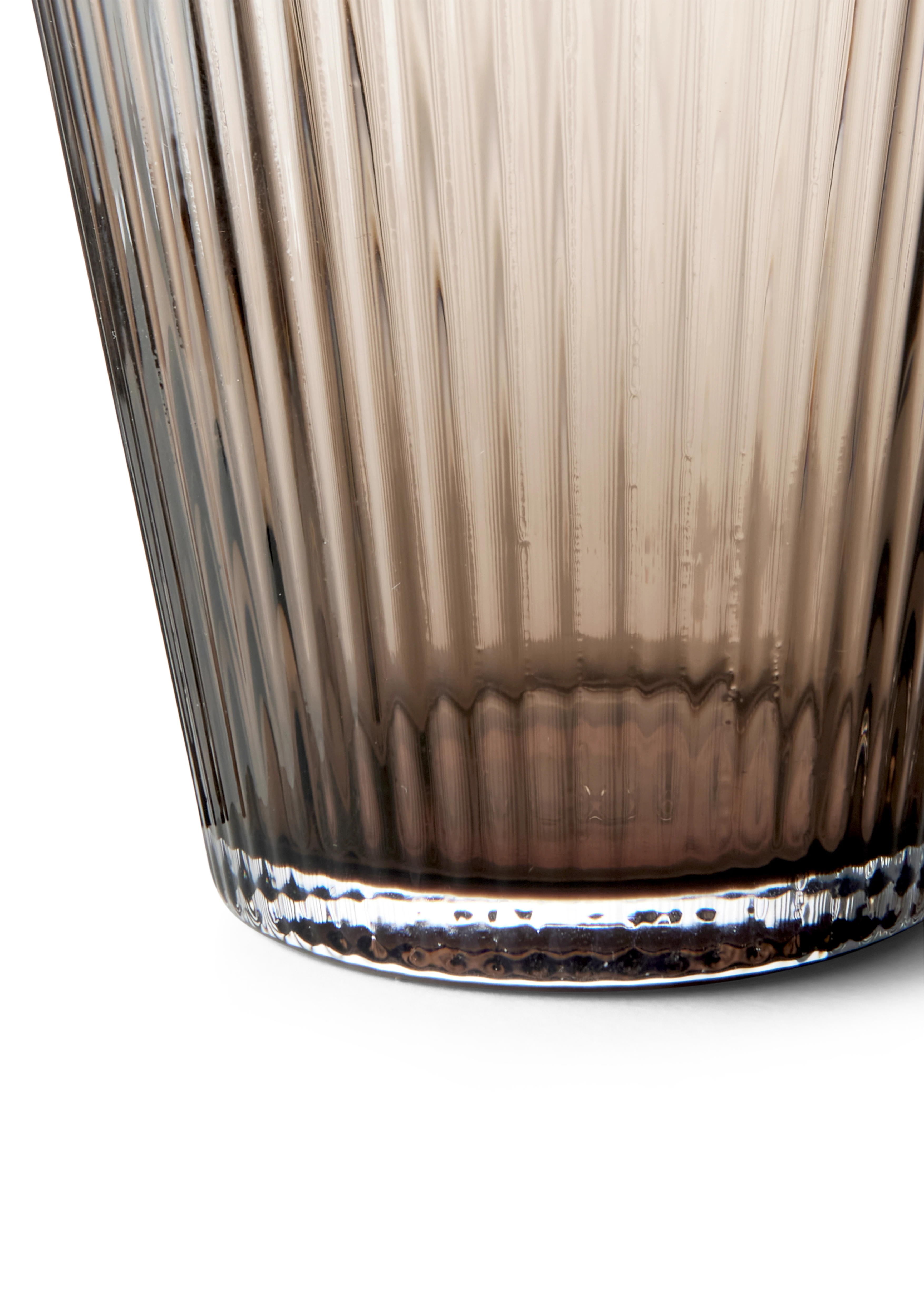 Tumbler 26 cl 4 pcs. from Rosendahl in Walnut color, made of Glass