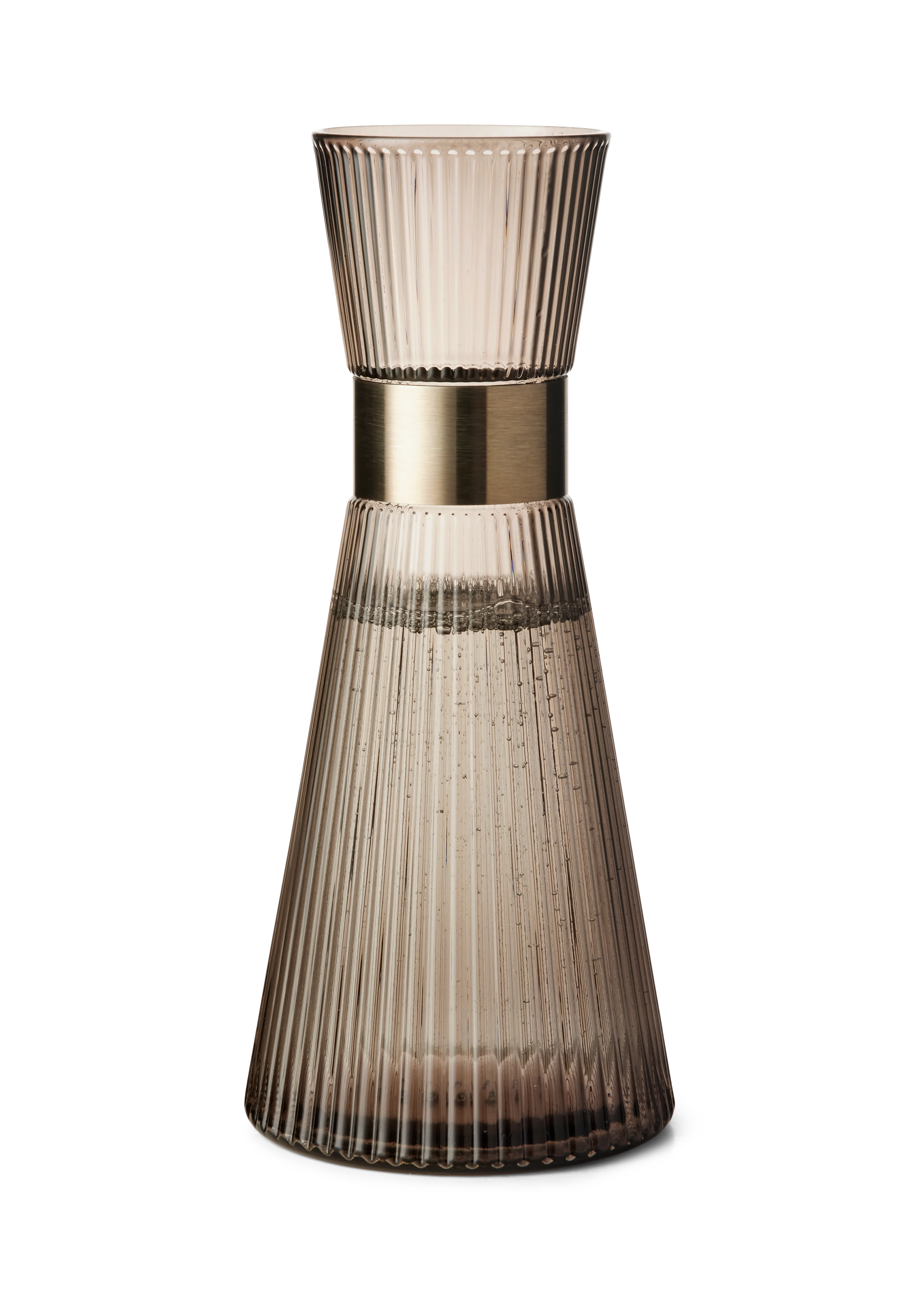 Water carafe 1,0 l from Rosendahl in Walnut color, made of Glass