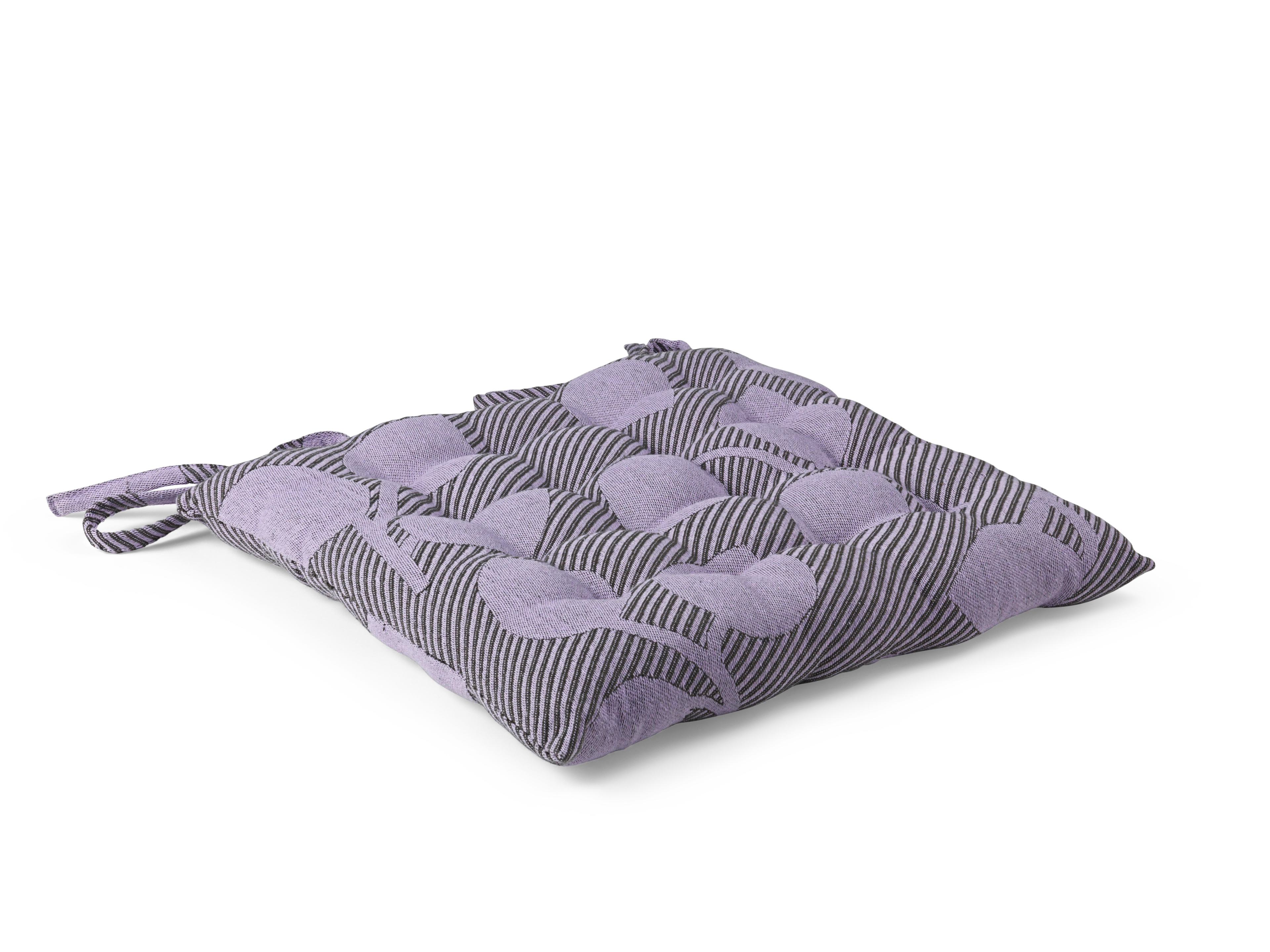 Outdoor Natura Cushion 40x4x40 cm from Rosendahl in Green/Lavender color, made of Polyester