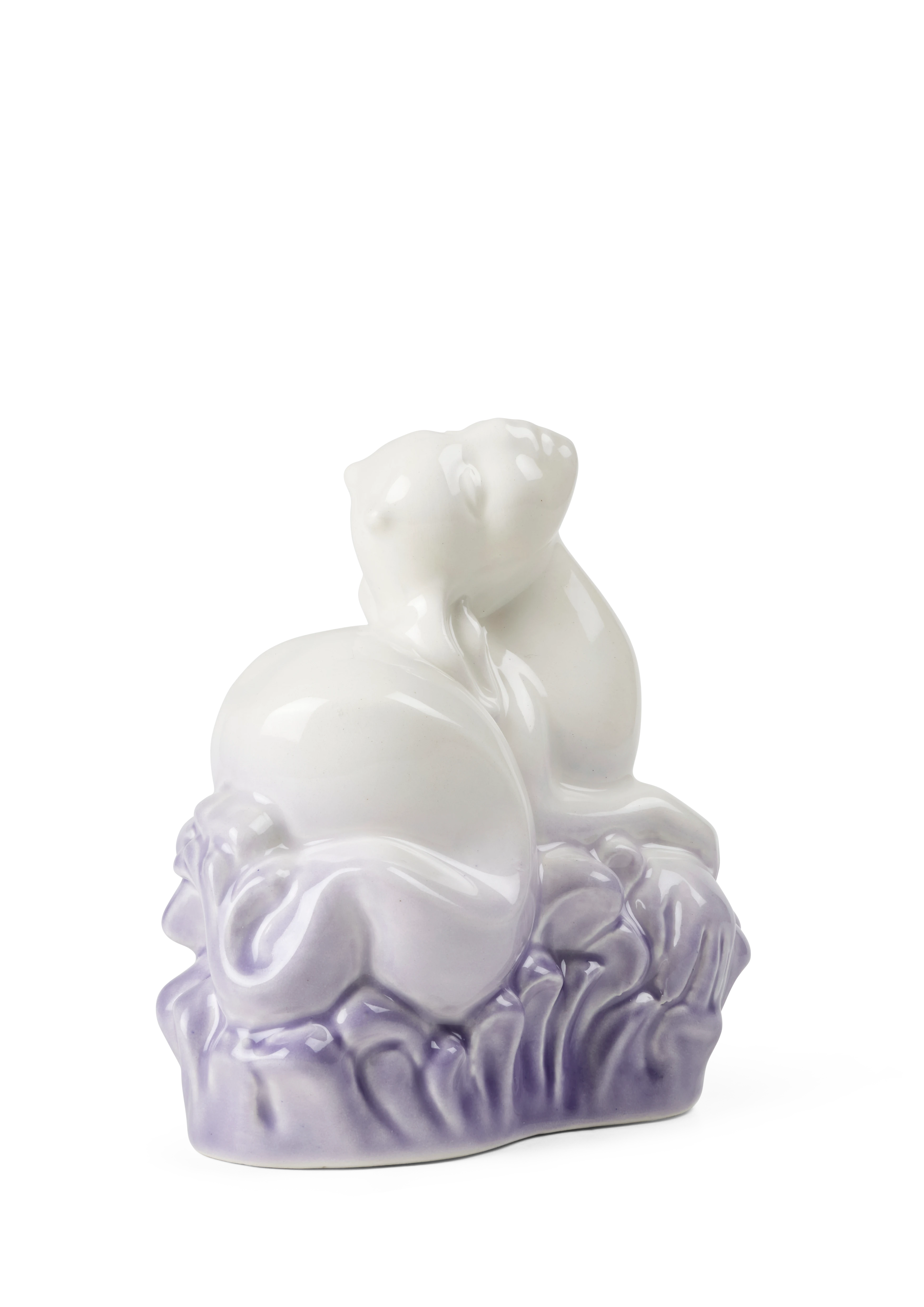 The Quietness from Kähler  in Purple color, made of Ceramics