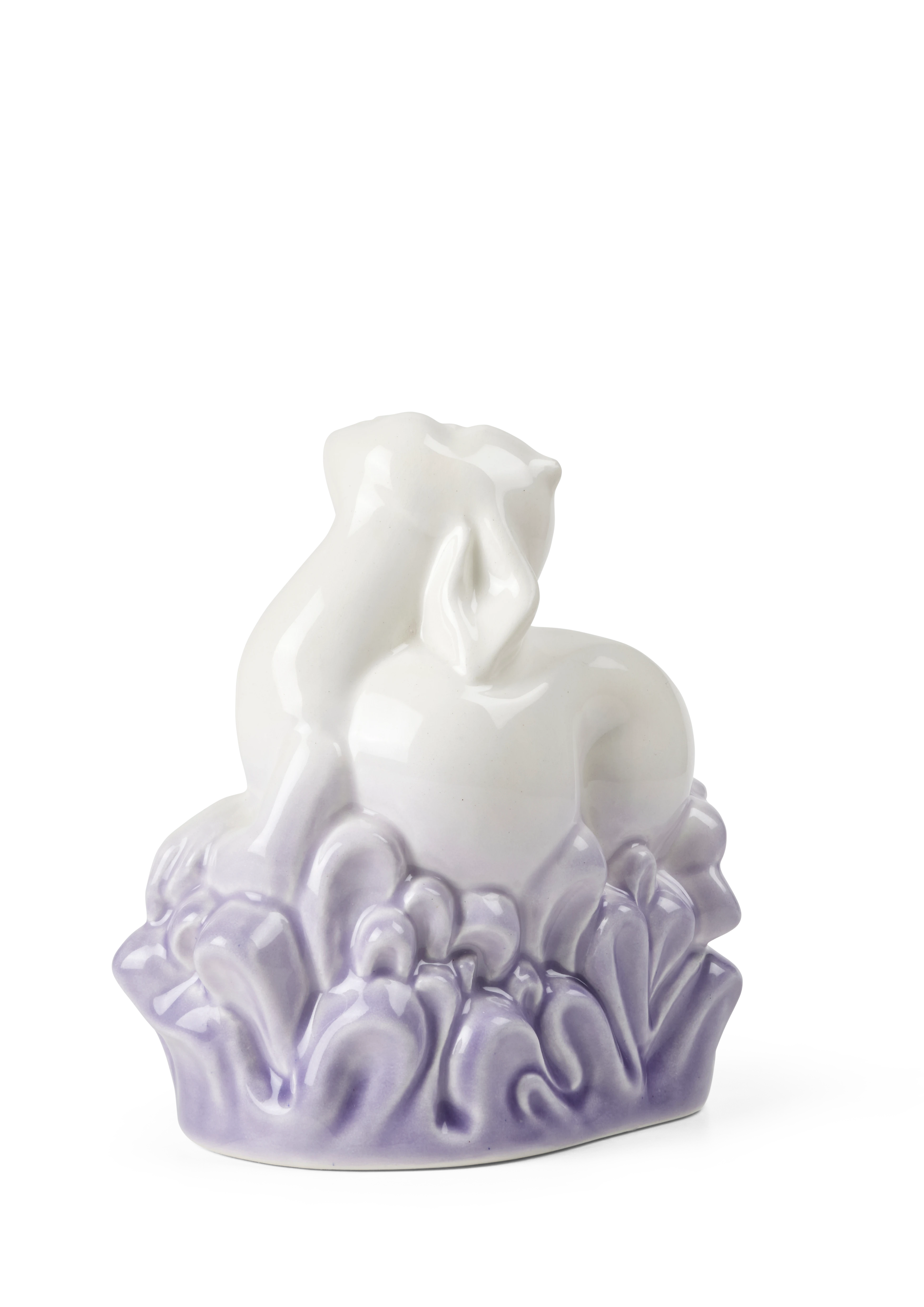 The Quietness from Kähler  in Purple color, made of Ceramics