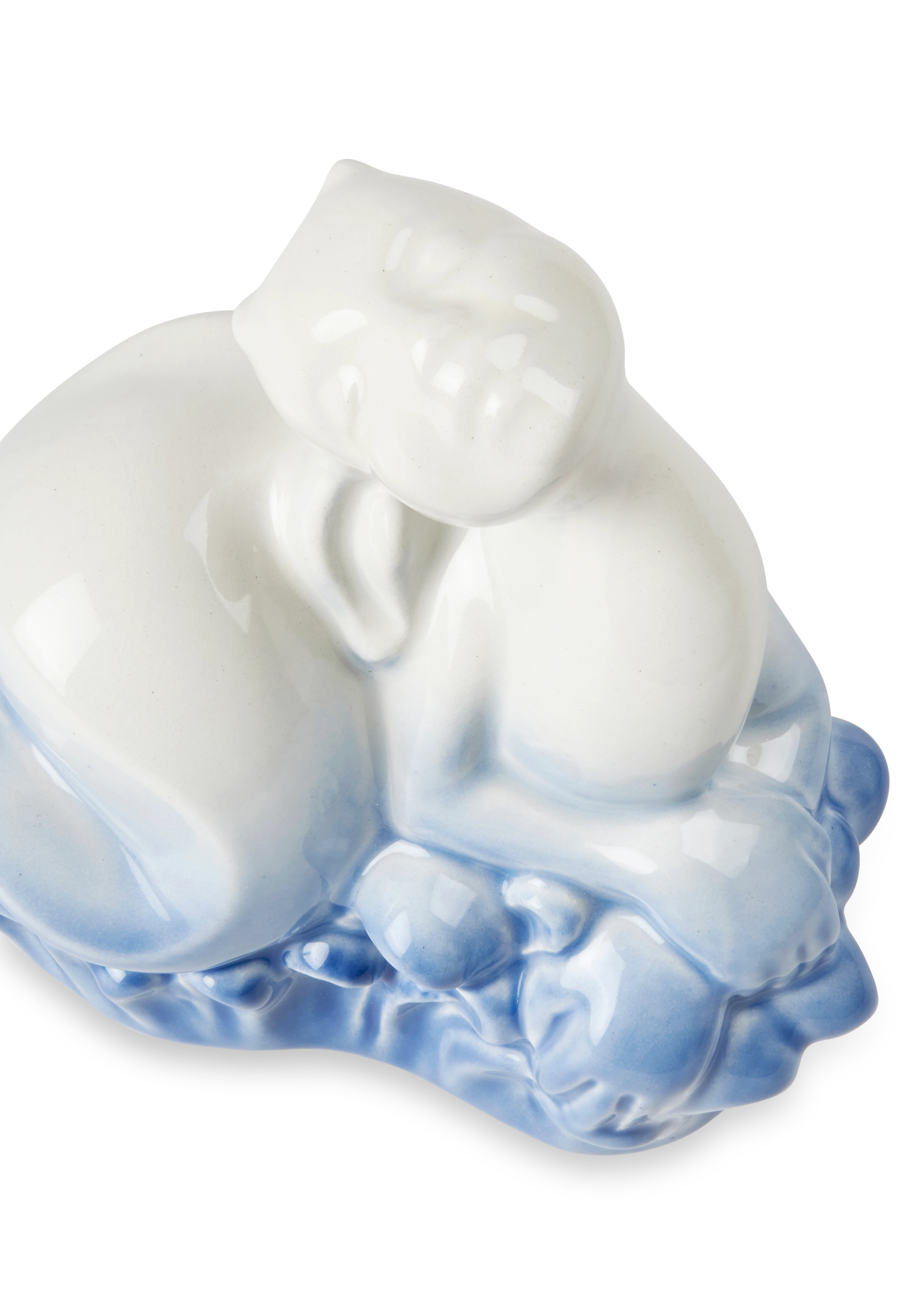 The Quietness from Kähler  in Blue color, made of Ceramics