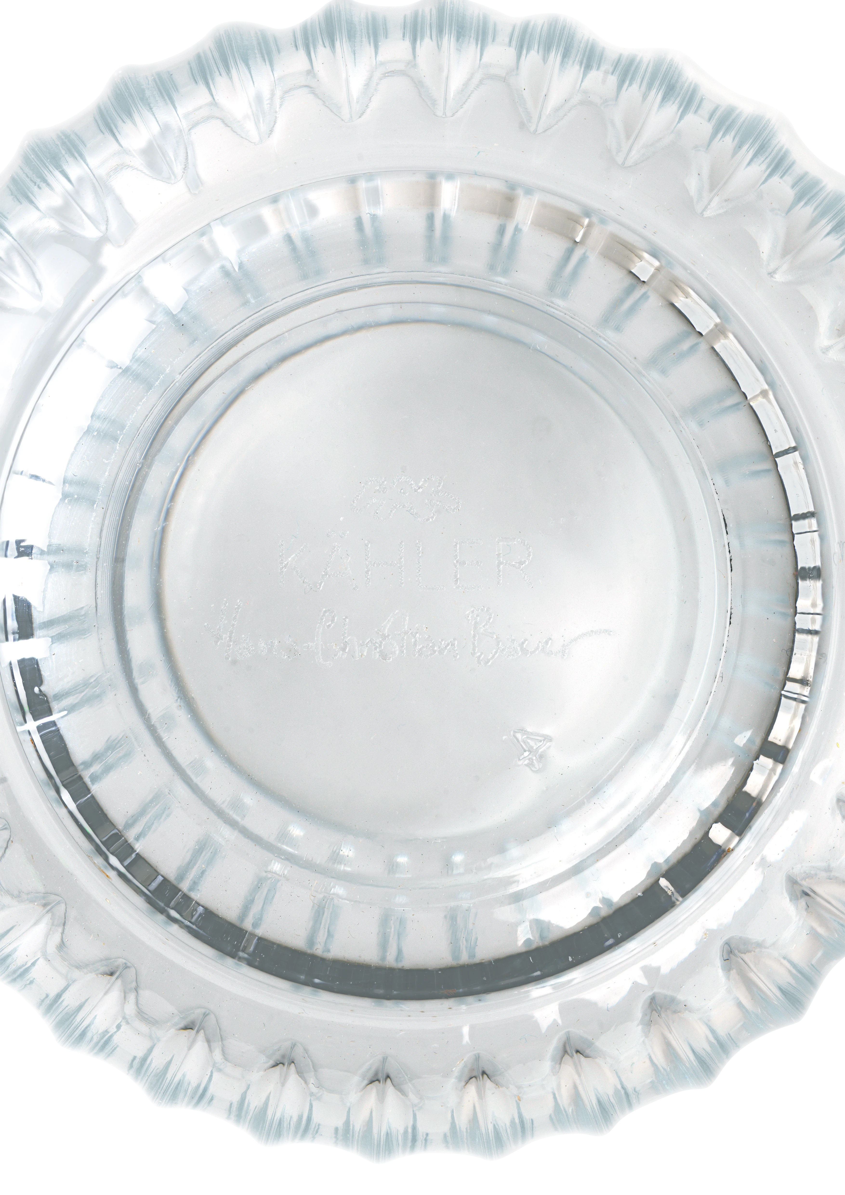 Wasserglas 37 cl 4 Stck. von Kähler in der Farbe Klar, hergestellt aus Glas