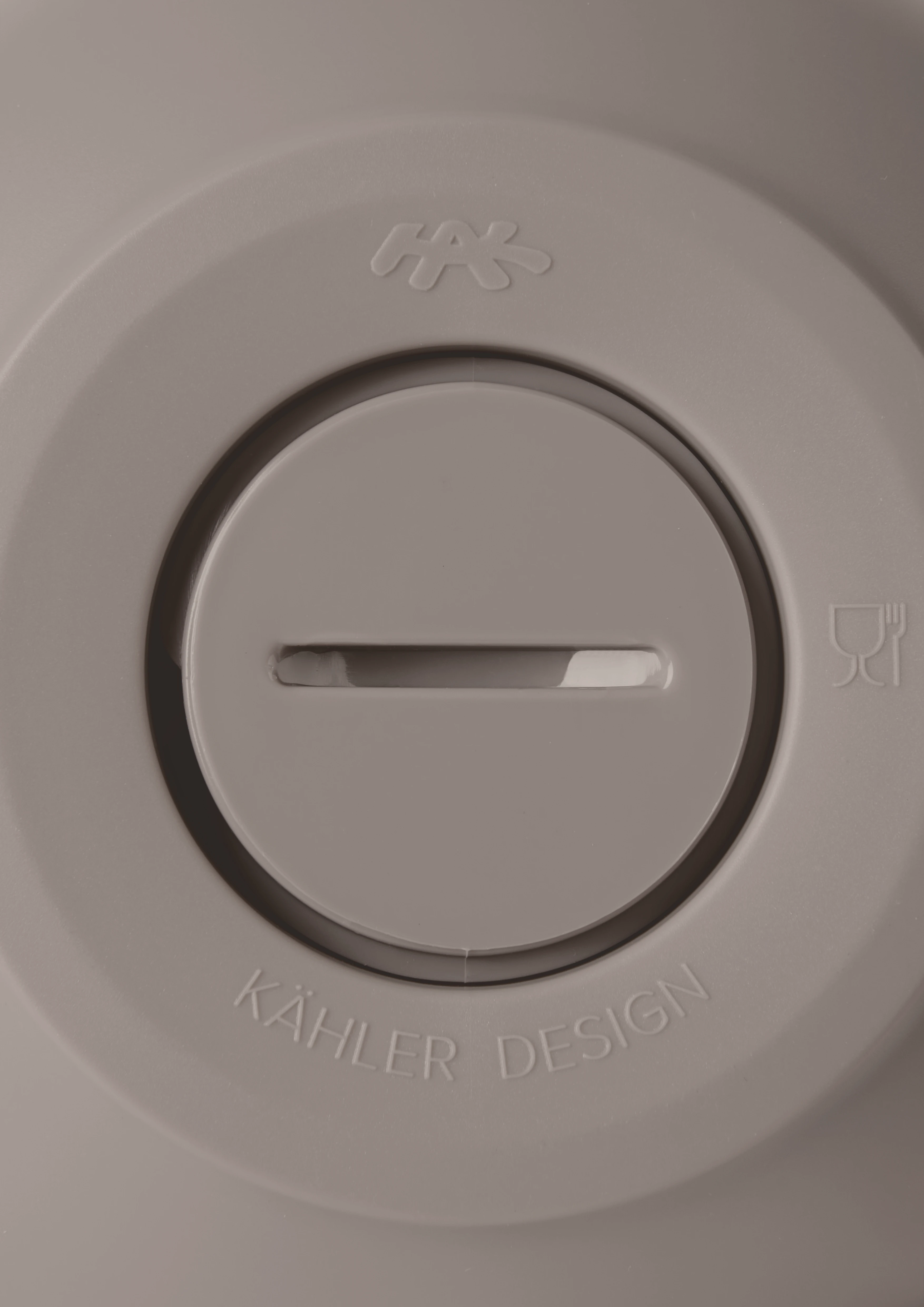 Isolierkanne 1,0 l von Kähler in der Farbe Warmes Grau, hergestellt aus Kunststoff