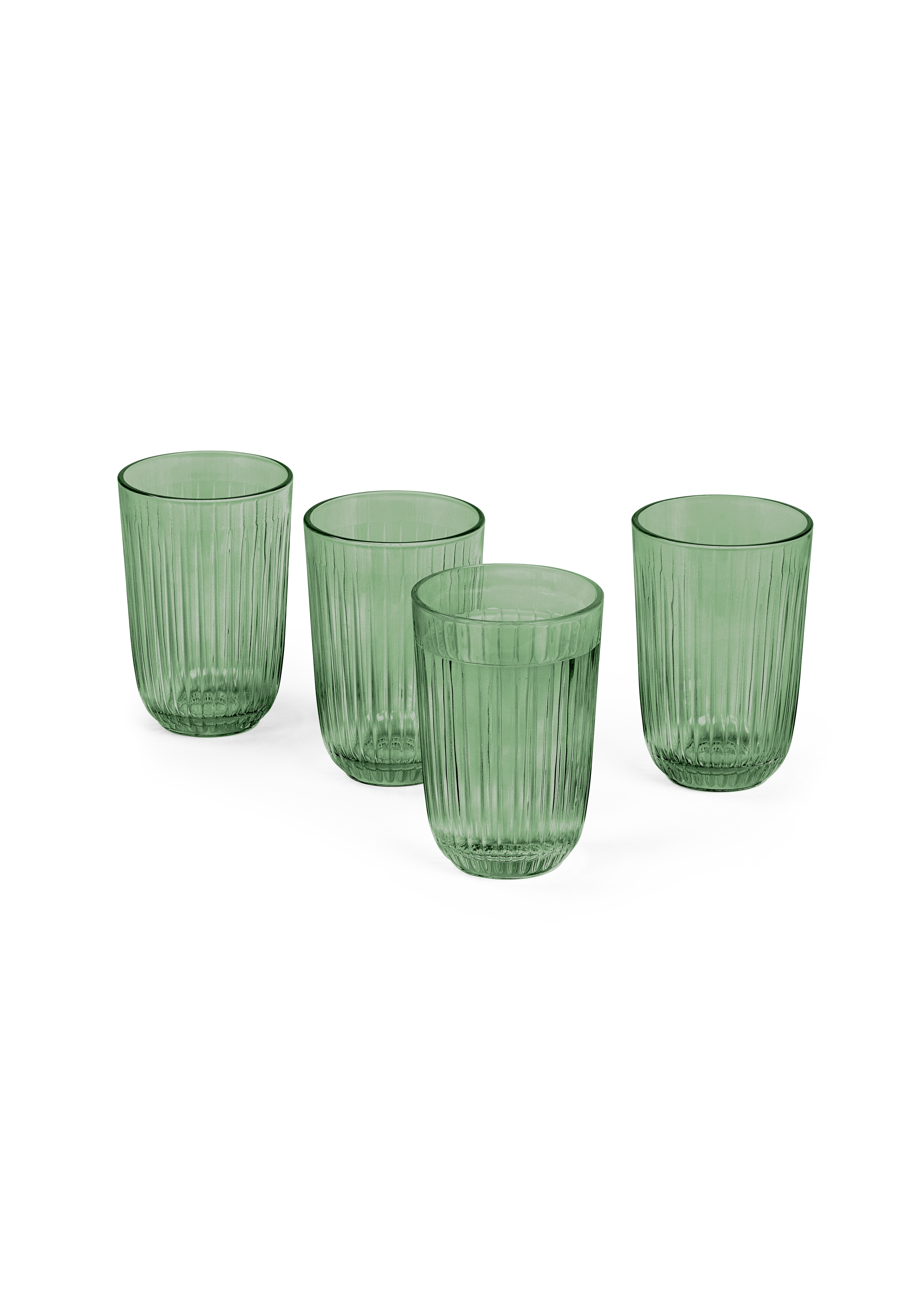 Tumbler 37 cl 4 pcs. from Kähler  in Green color, made of Glass