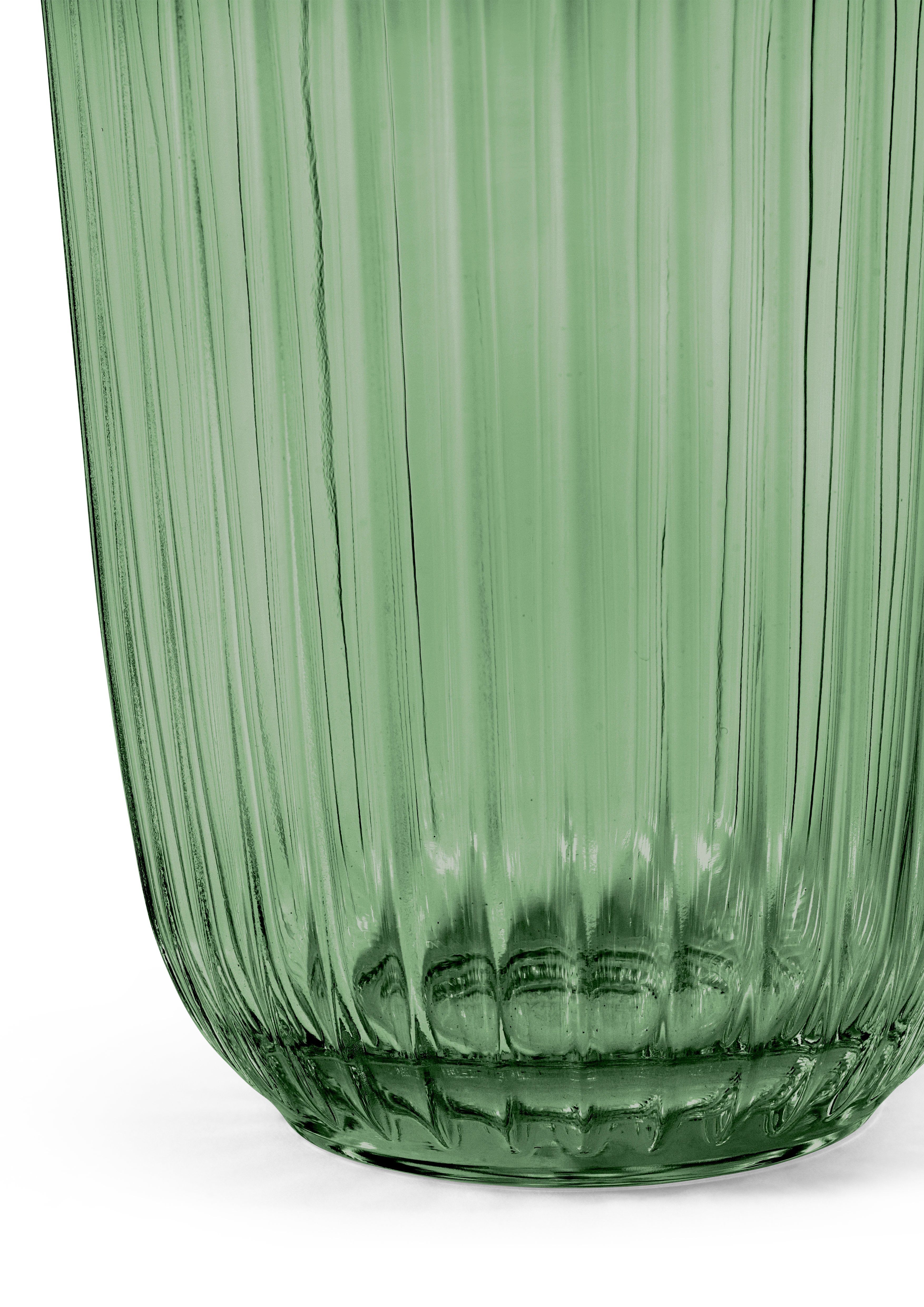 Wasserglas 37 cl 4 Stck. von Kähler in der Farbe Grün, hergestellt aus Glas