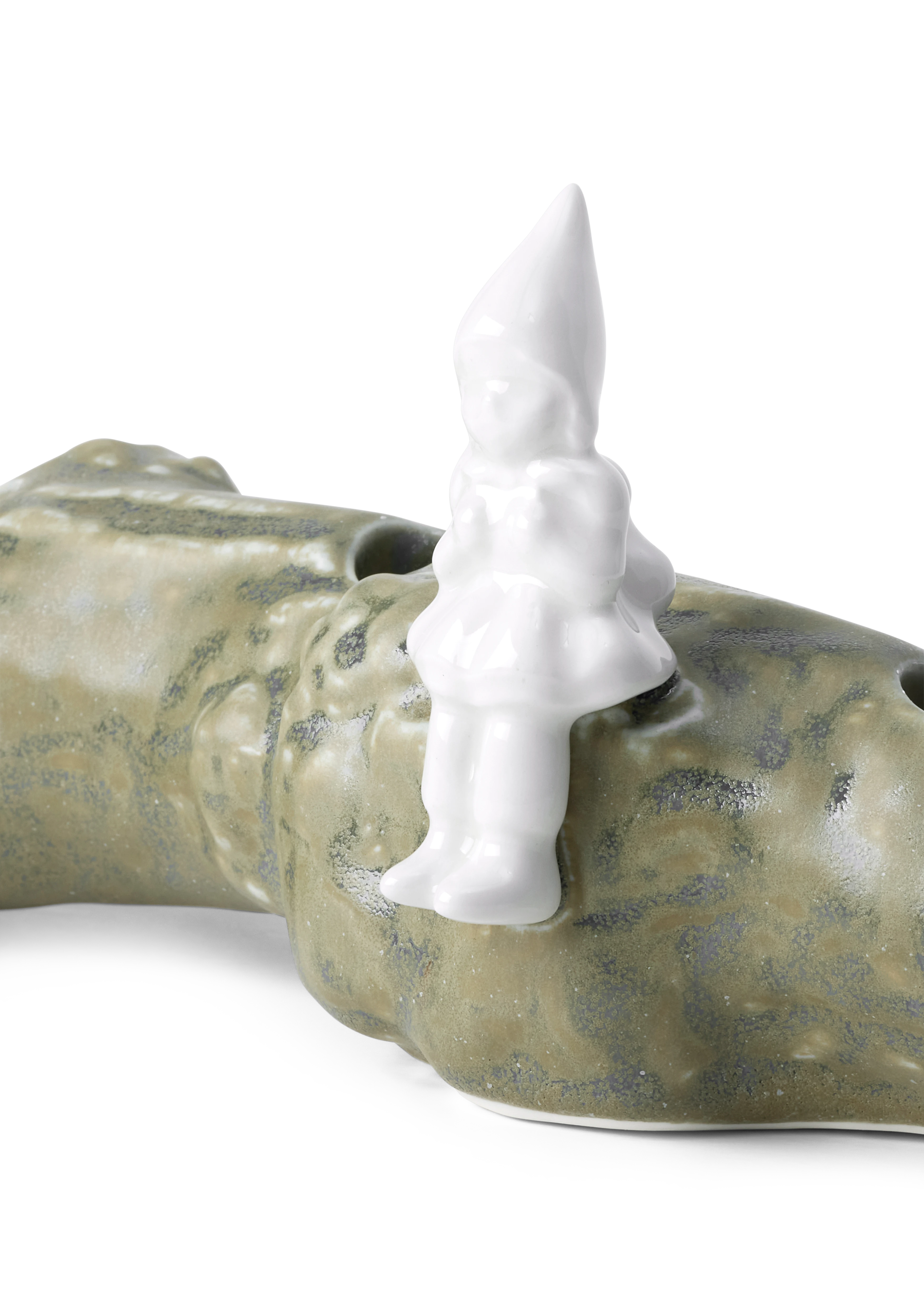 Christmas Advent H10 from Kähler  in White color, made of Ceramics