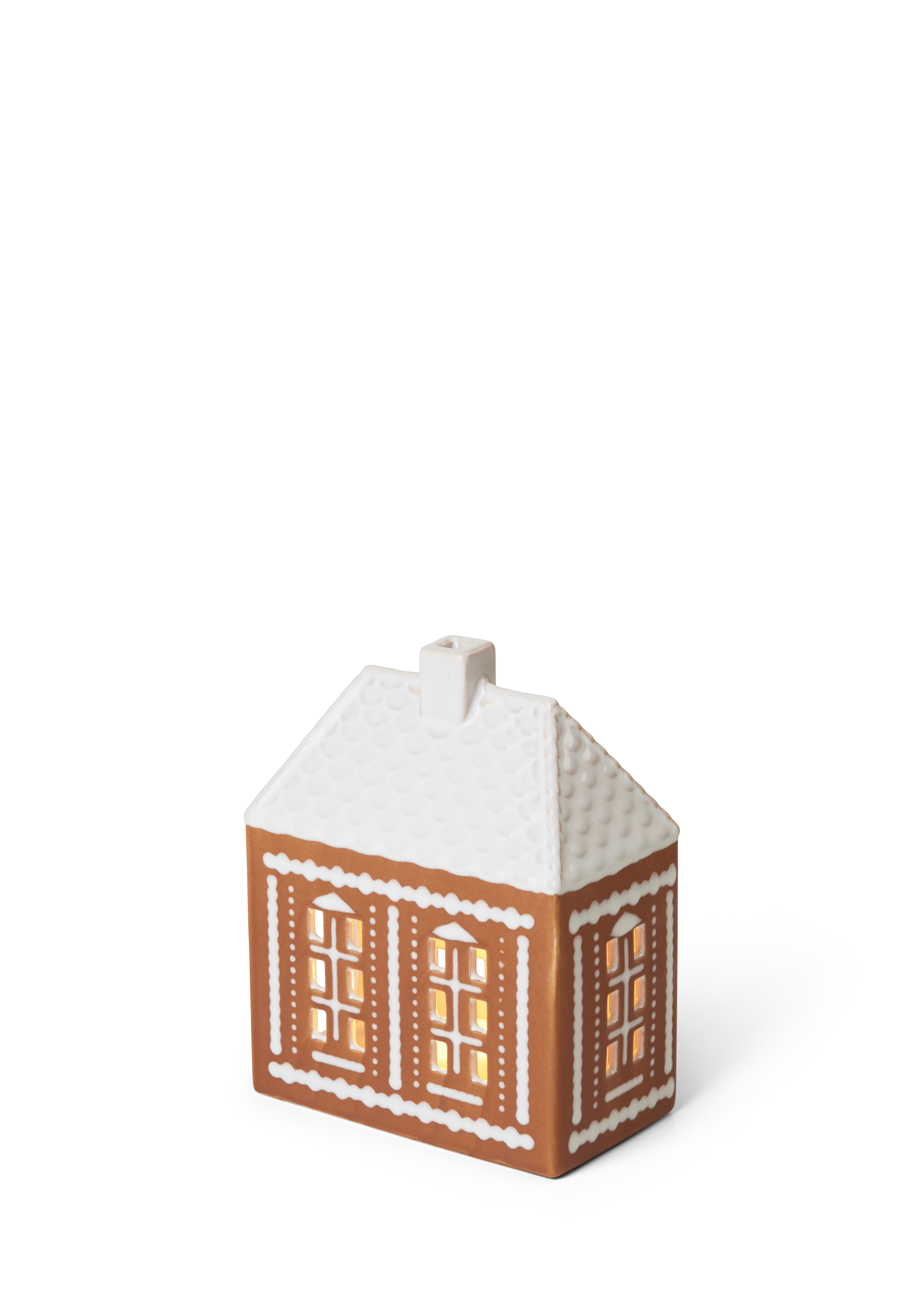 Lighthouse medium from Kähler in Brown color, made of Ceramics