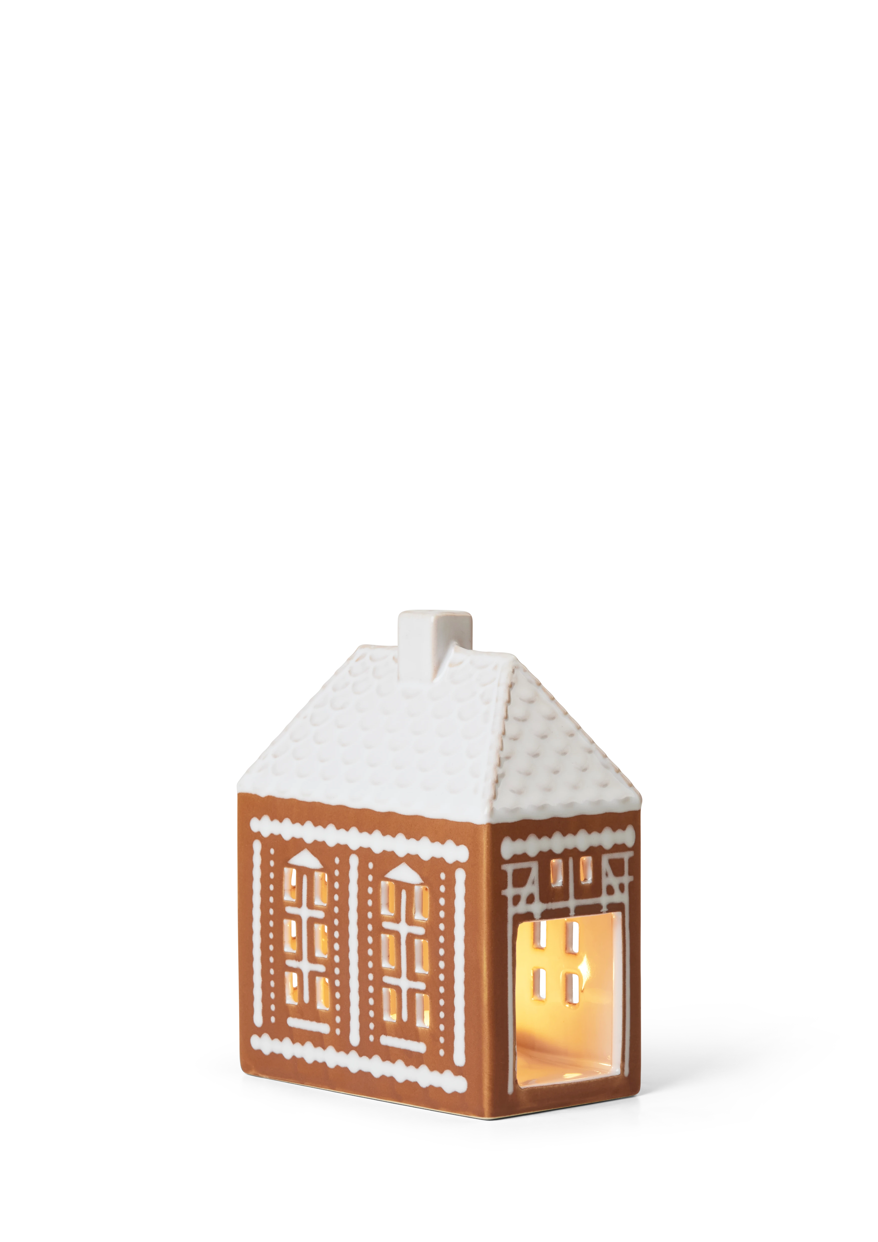 Lighthouse medium from Kähler in Brown color, made of Ceramics