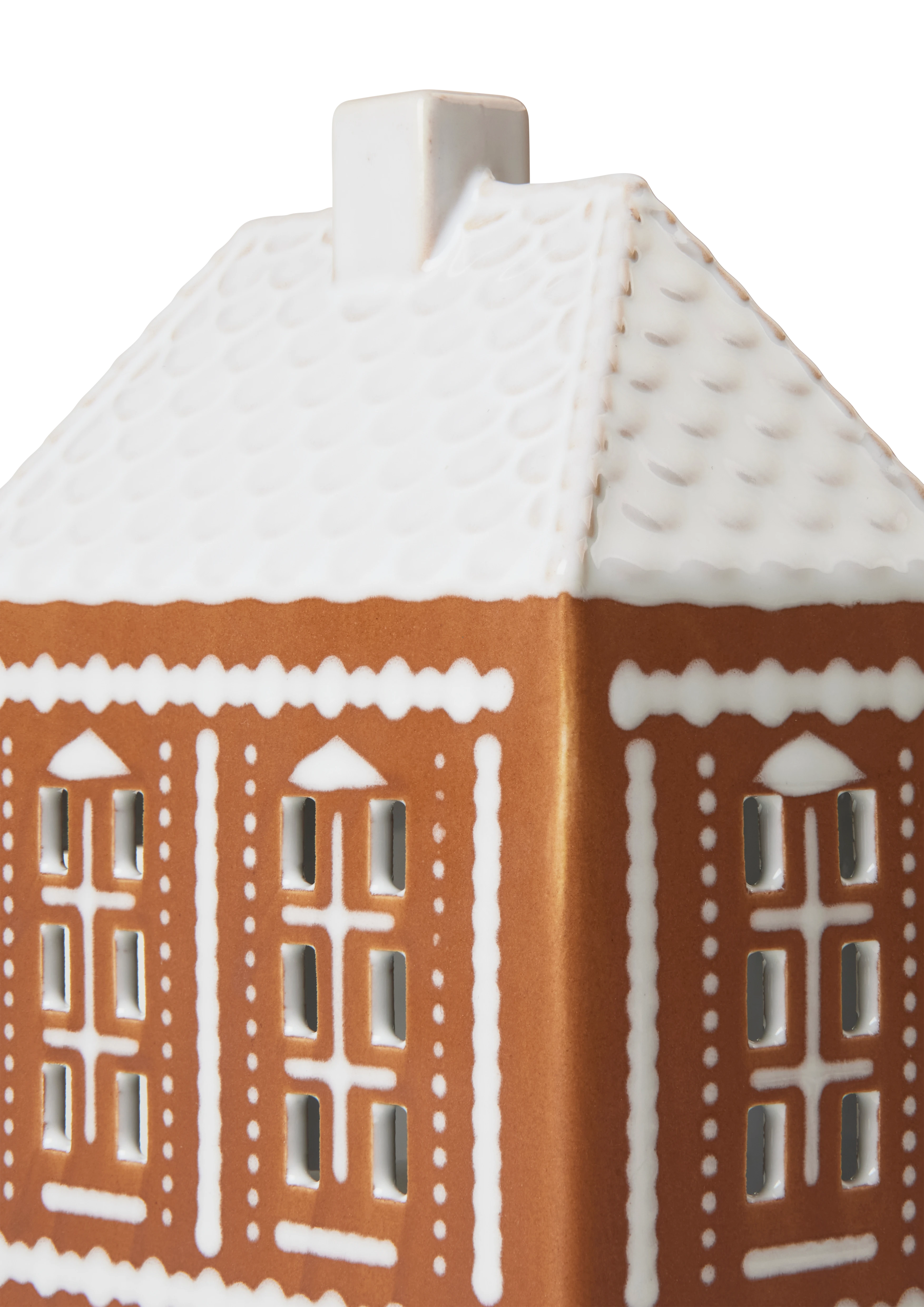 Lighthouse medium from Kähler in Brown color, made of Ceramics