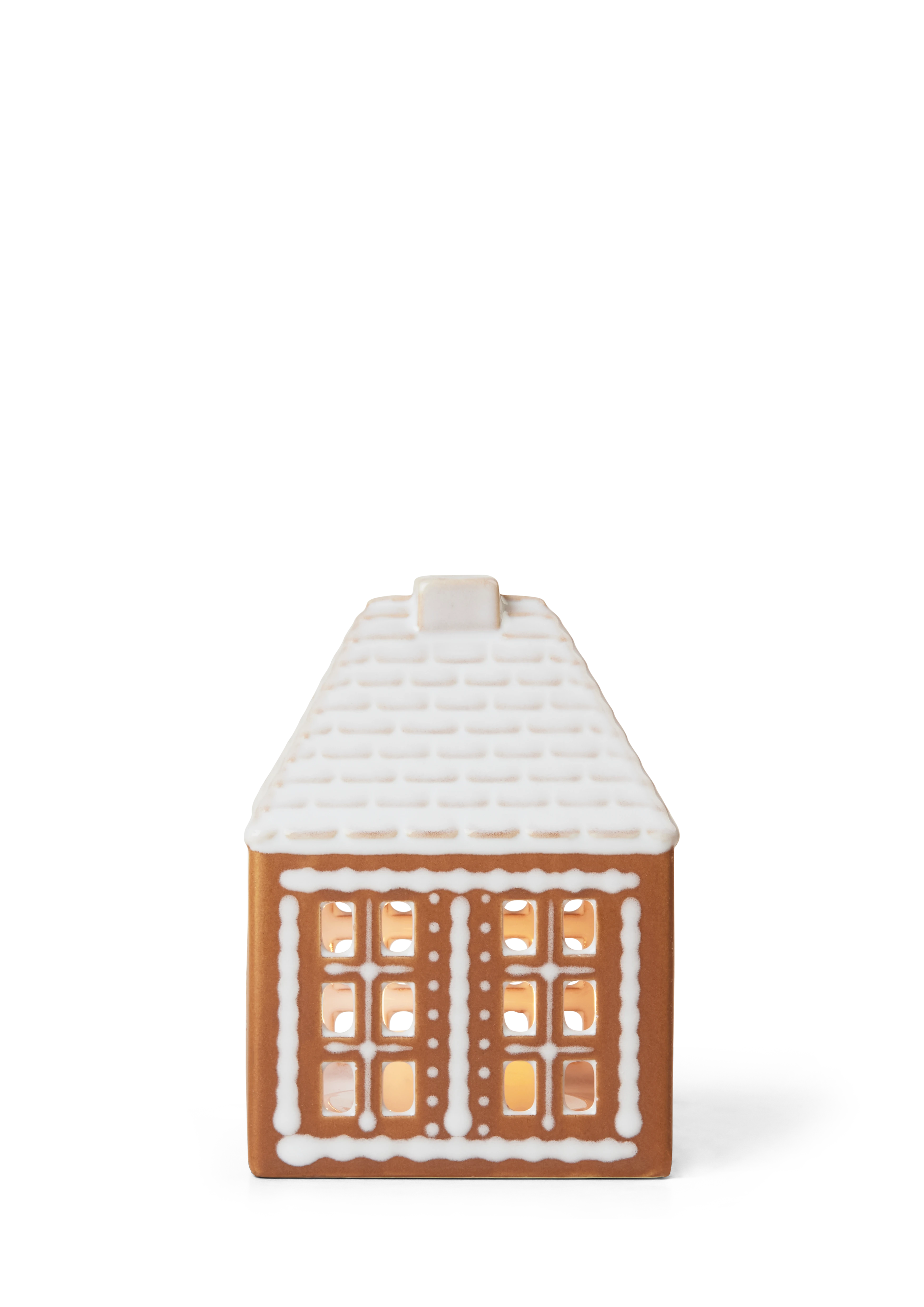 Lighthouse small from Kähler  in Brown color, made of Ceramics