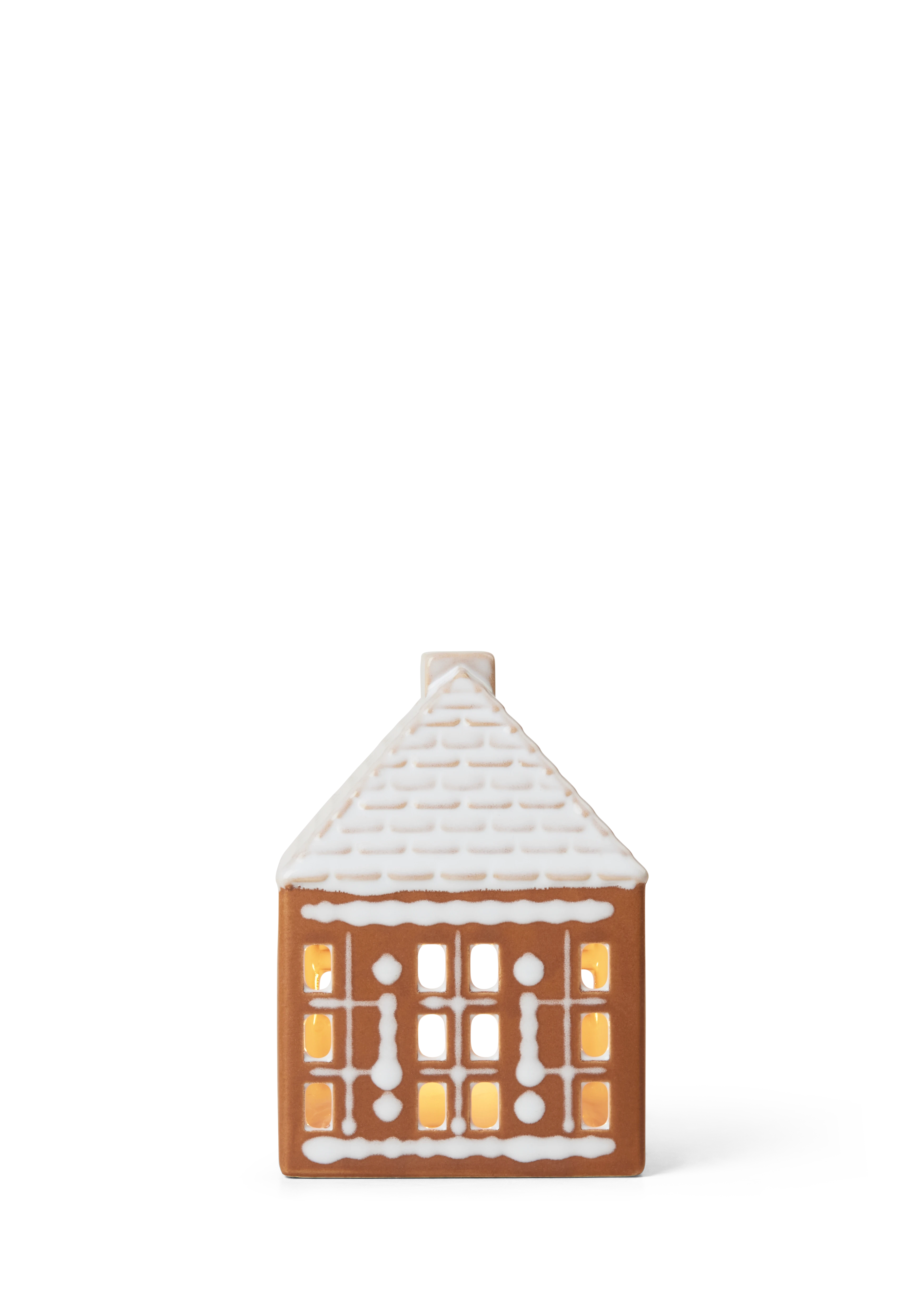 Lighthouse small from Kähler  in Brown color, made of Ceramics