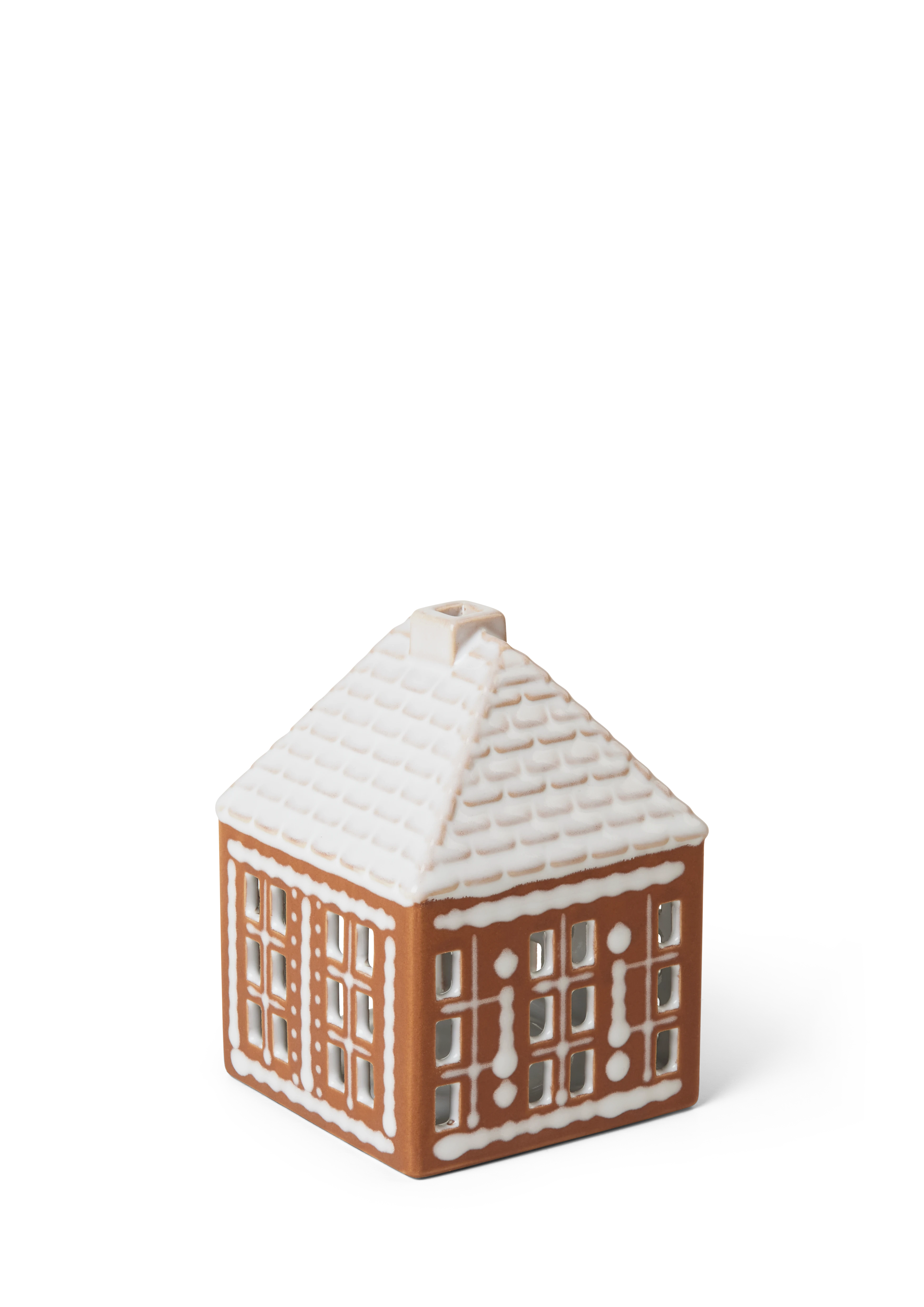 Lighthouse small from Kähler  in Brown color, made of Ceramics