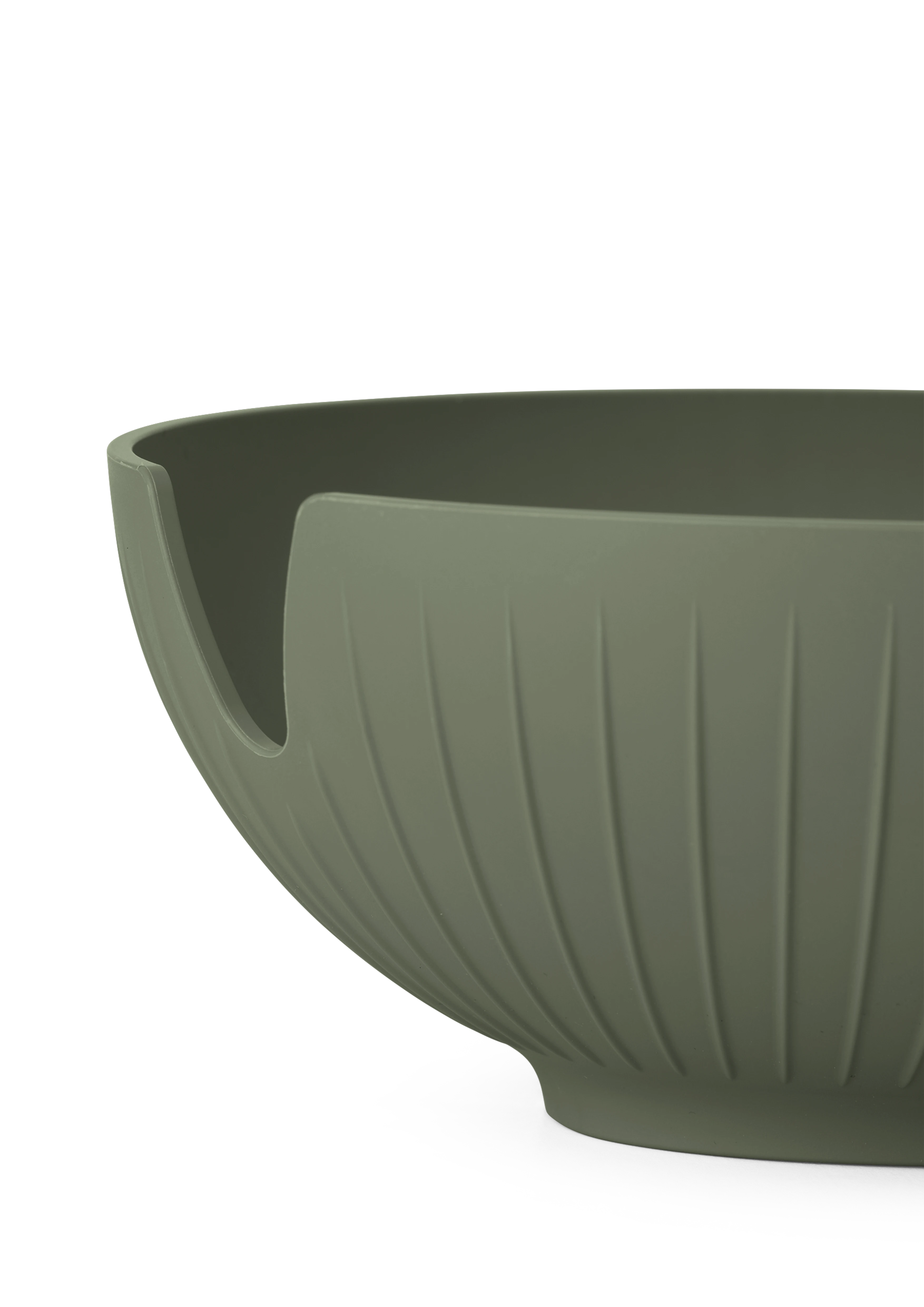 Breadbasket 29.5x20 cm from Kähler  in Green color, made of Plastic