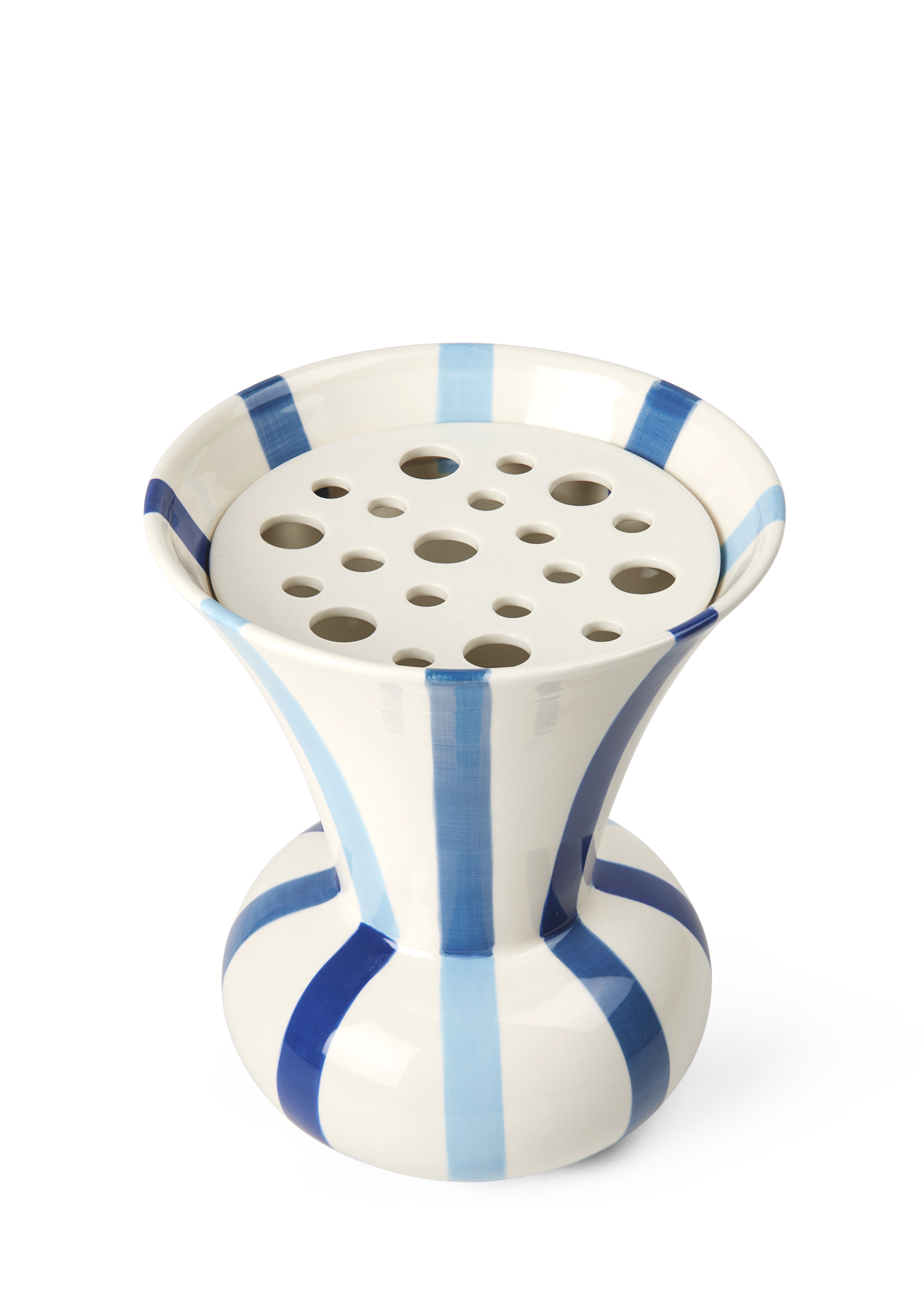 Vase H20 cm fra Kähler i fargen Blå, laget av Keramikk