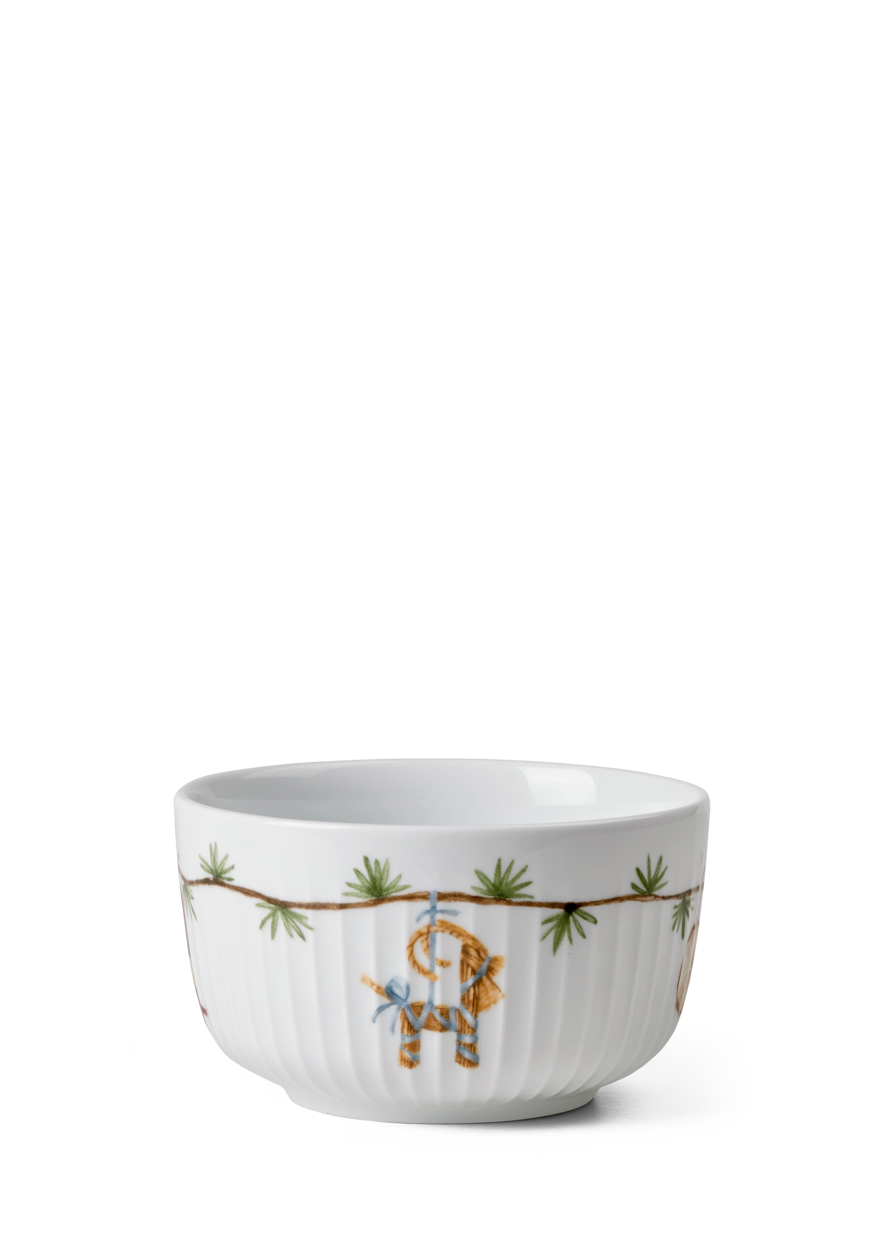 Skål Special Edition Ø12 cm fra Kähler i farven Hvid m. deko, lavet af Keramik