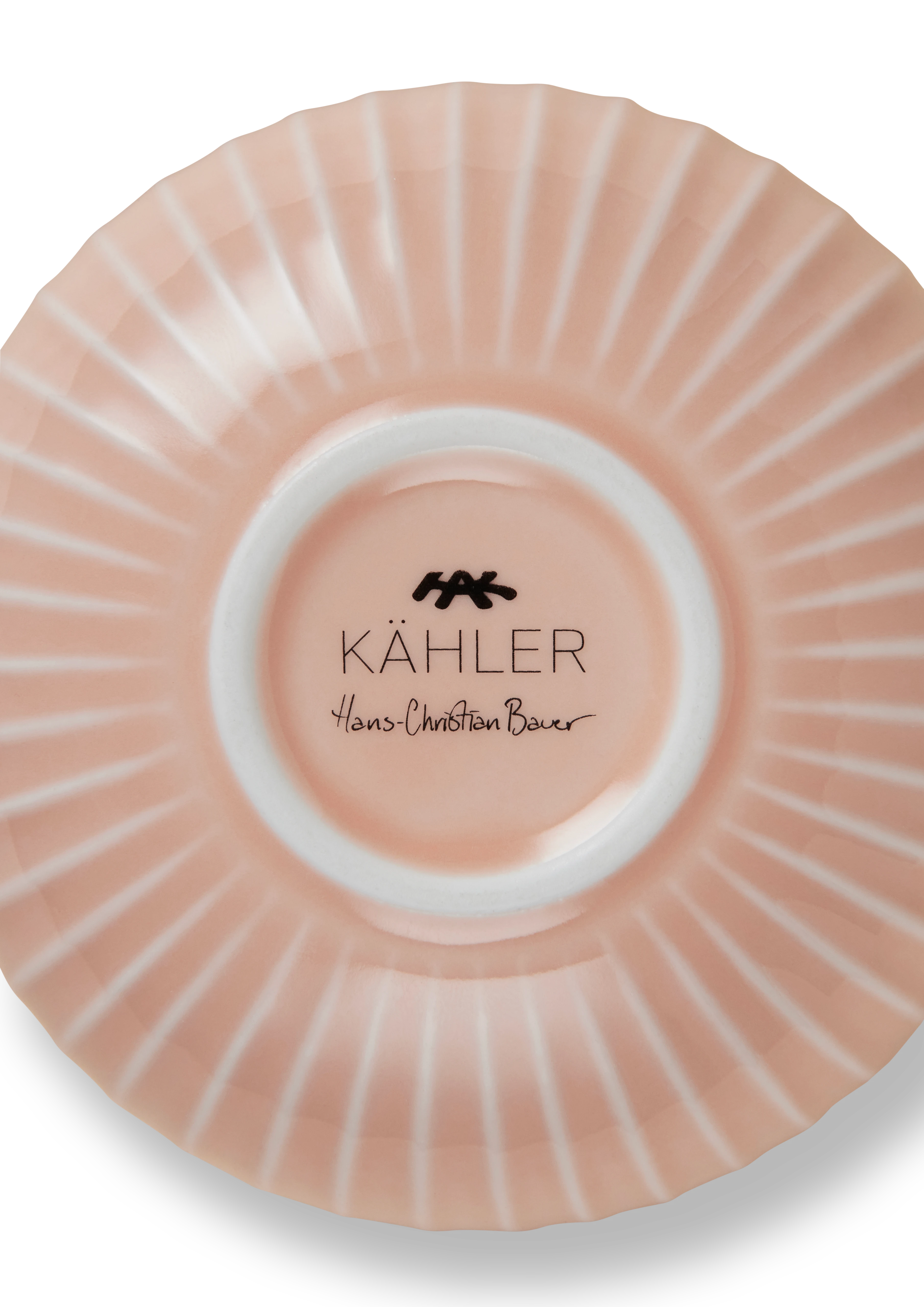 Bonbonniere Ø12 cm from Kähler  in Nude color, made of Ceramics