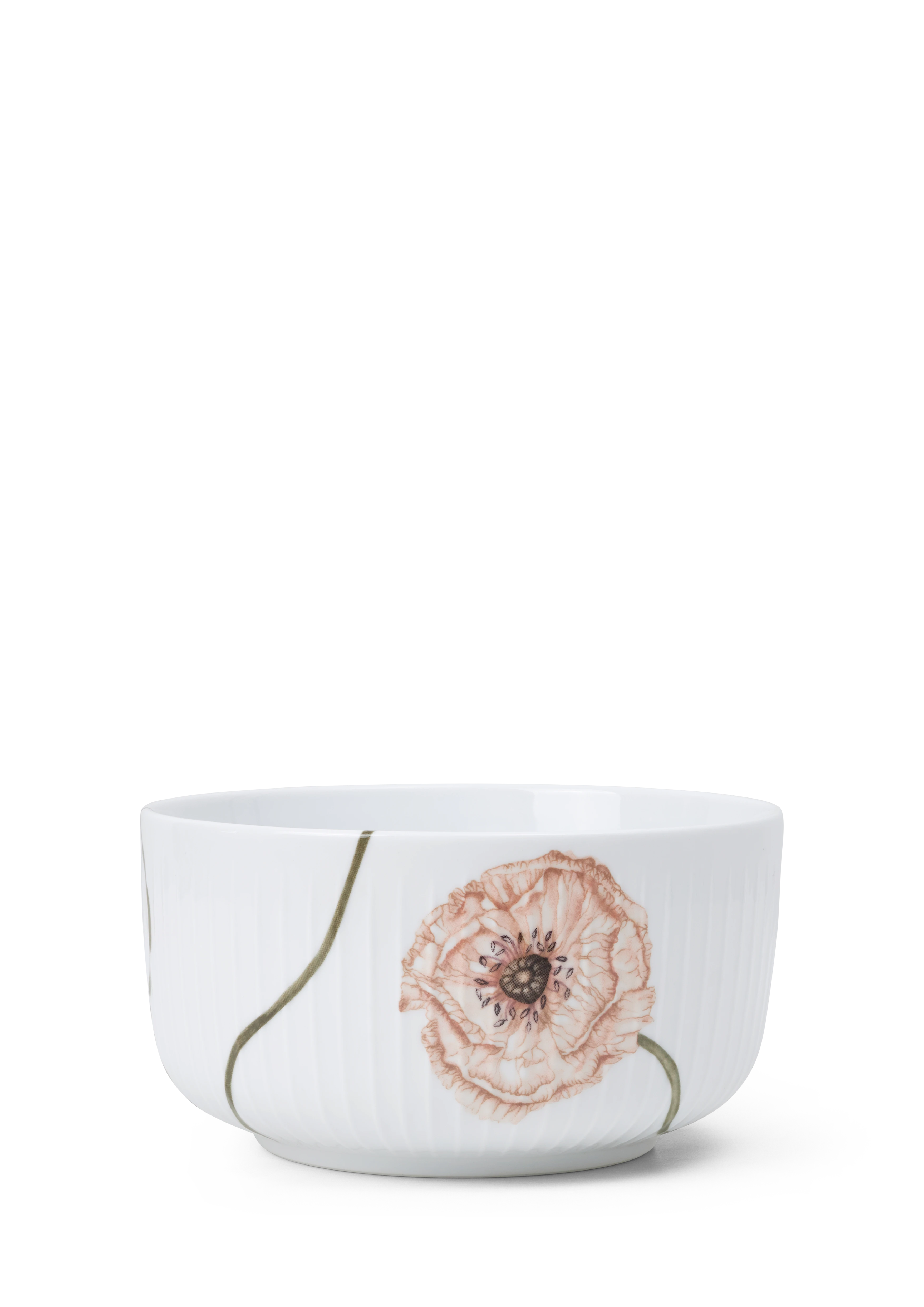 Bowl Ø17 cm from Kähler  in White w. deco color, made of Ceramics