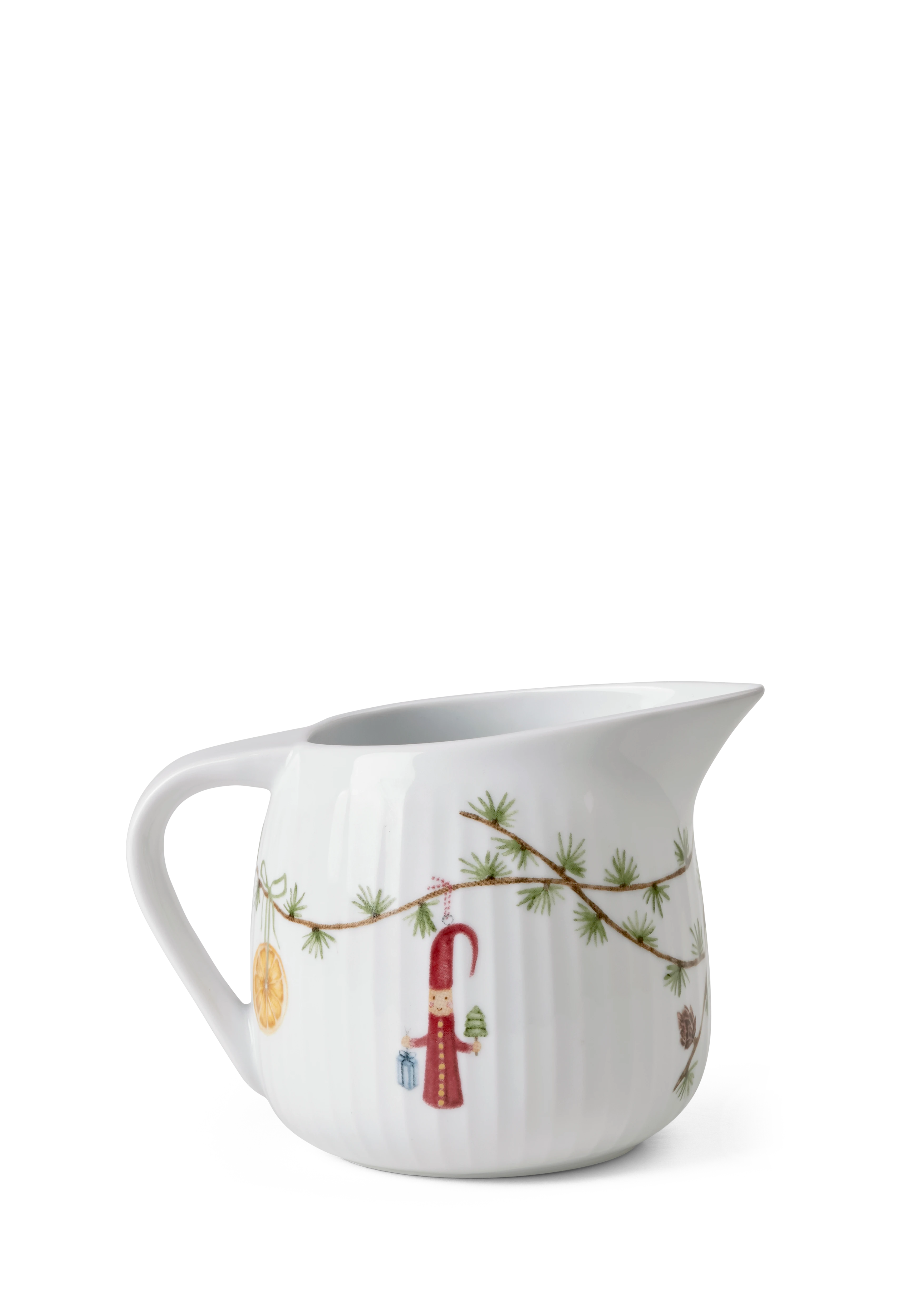 Sauce boat 66 cl from Kähler  in White w. deco color, made of Ceramics