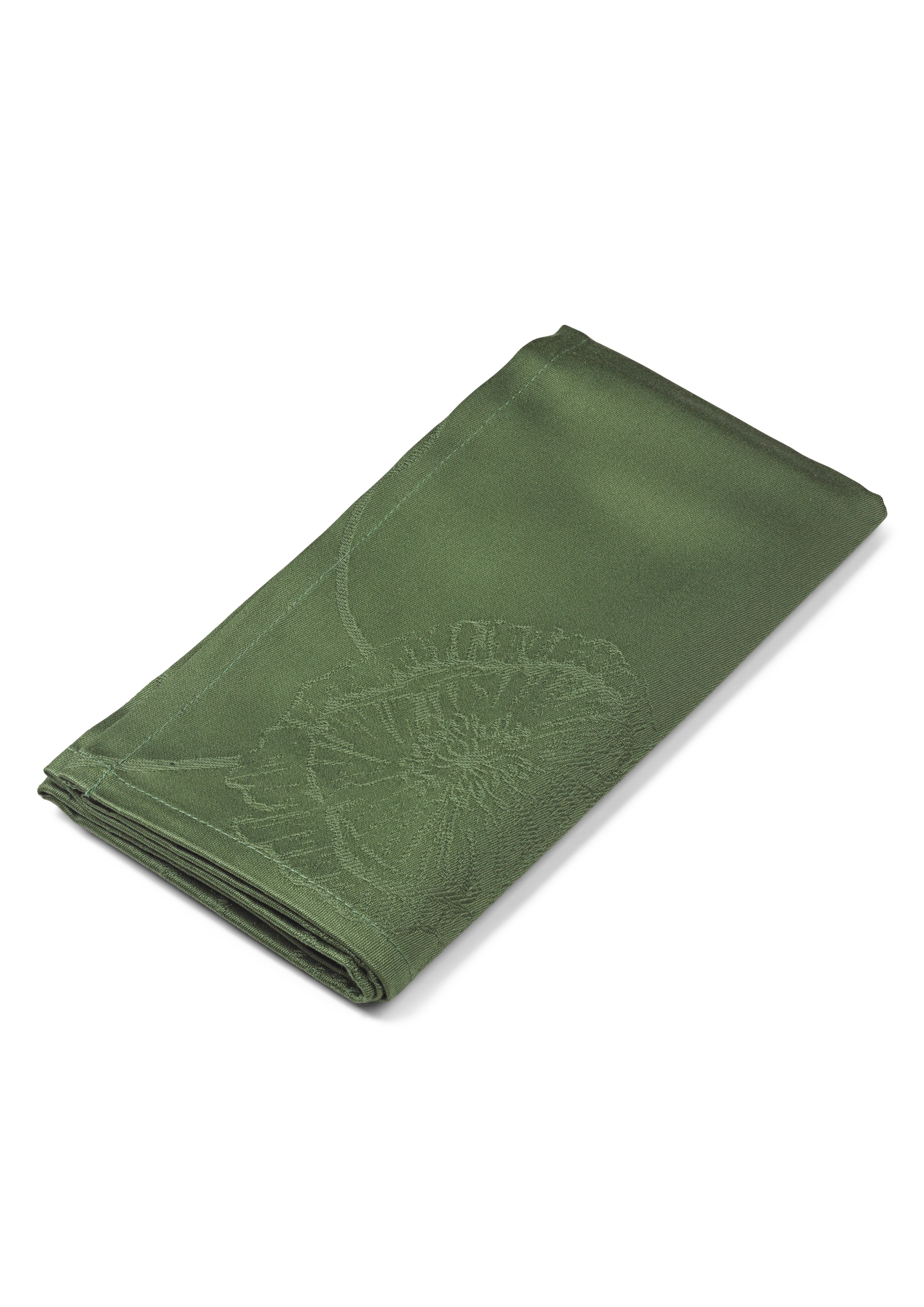 Napkin 45x45 cm 4 pcs. from Kähler  in Green color, made of Cotton