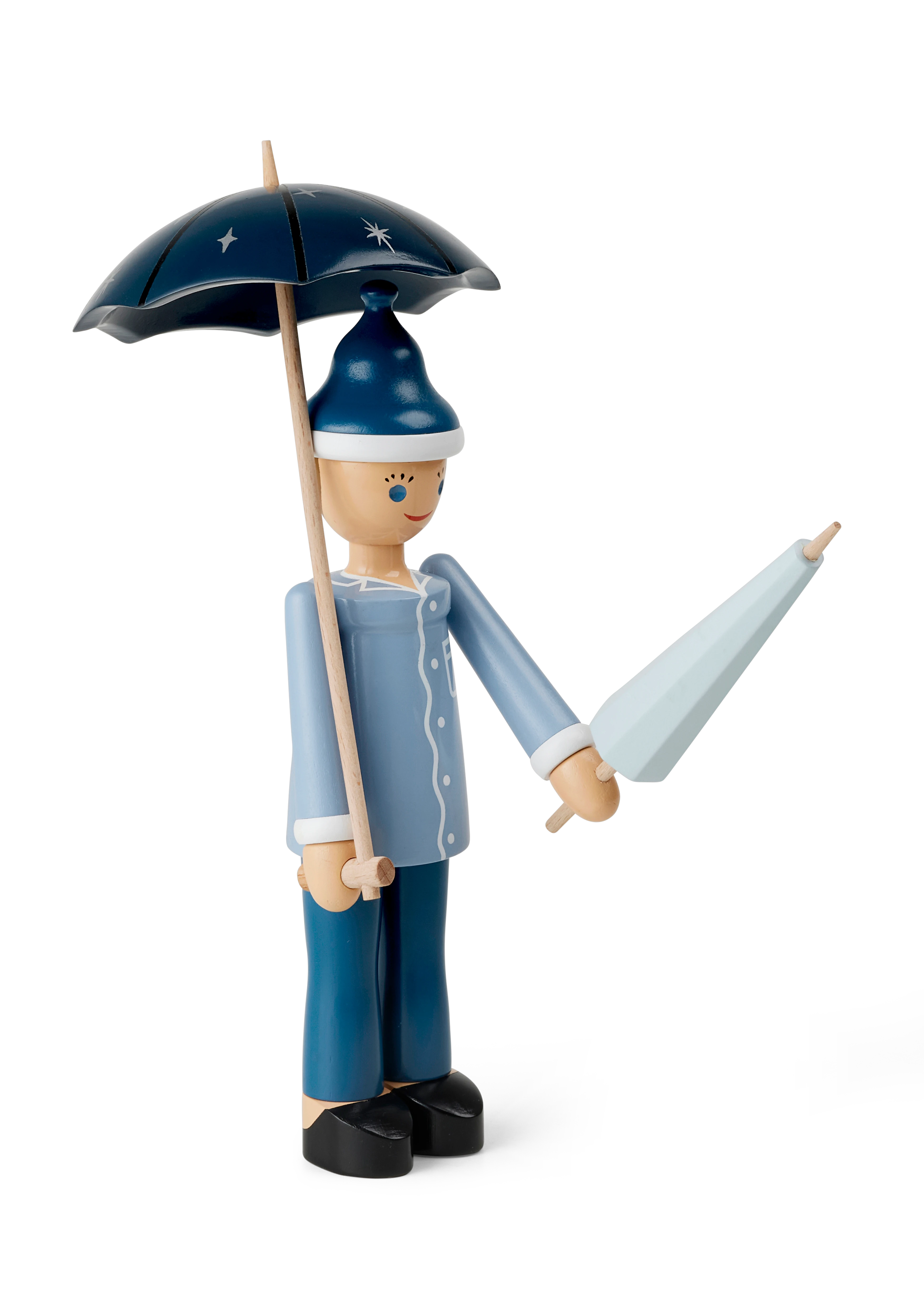 Sandman H21 from Kay Bojesen in Blue/Light Blue color, made of Wood