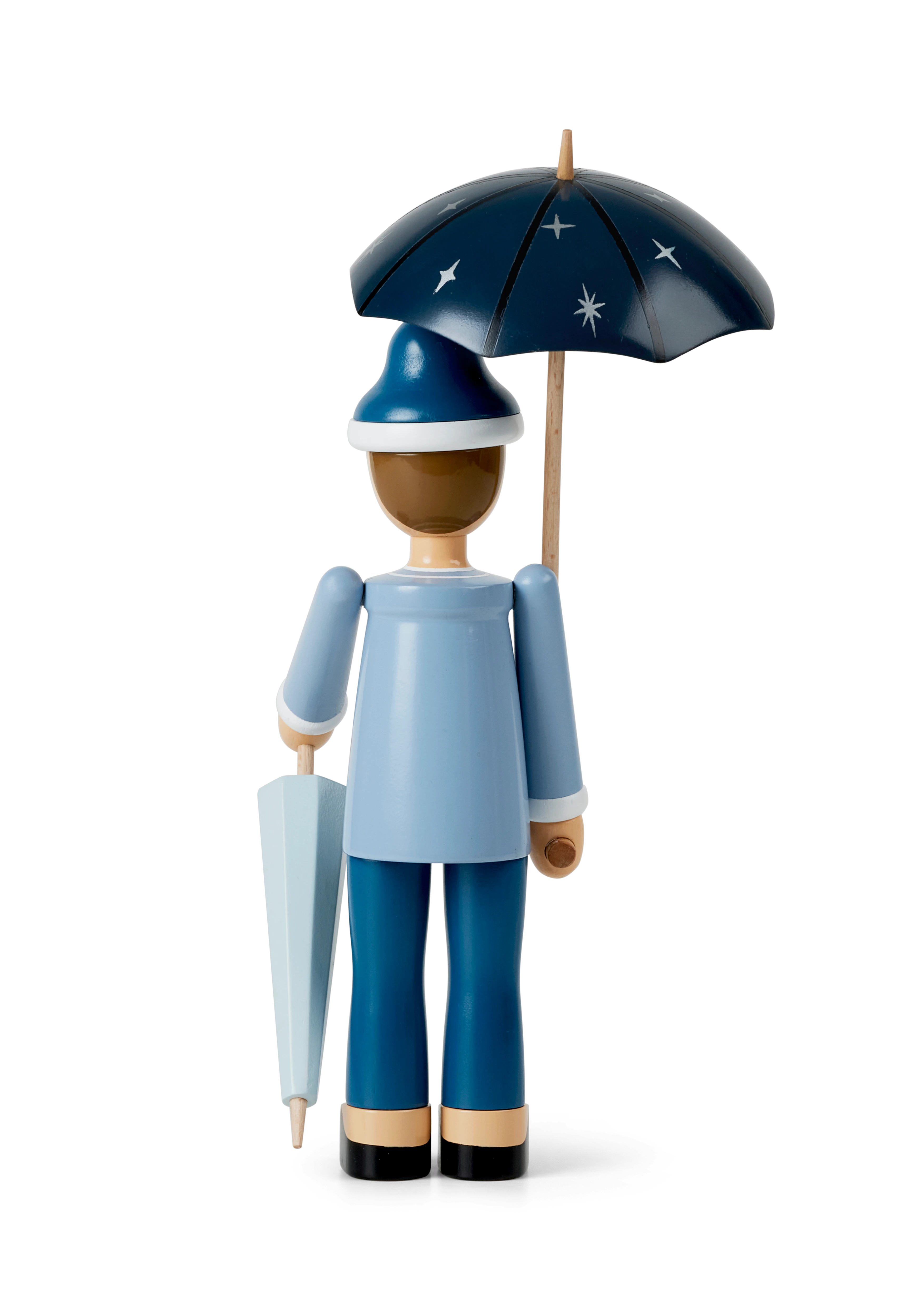 Sandman H21 from Kay Bojesen in Blue/Light Blue color, made of Wood