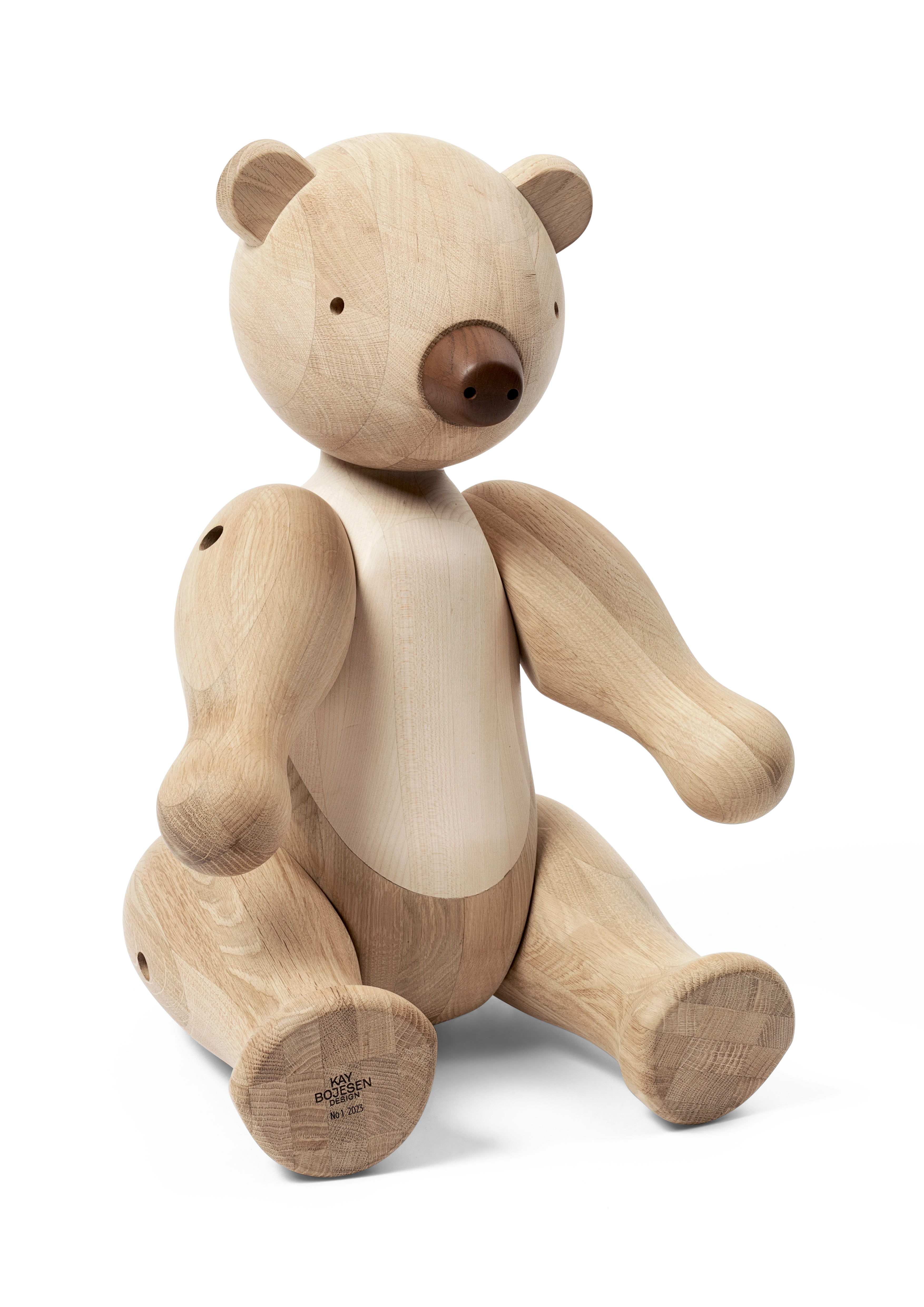 Bjørn XXL fra Kay Bojesen i farven Eg/Ahorn, lavet af Træ