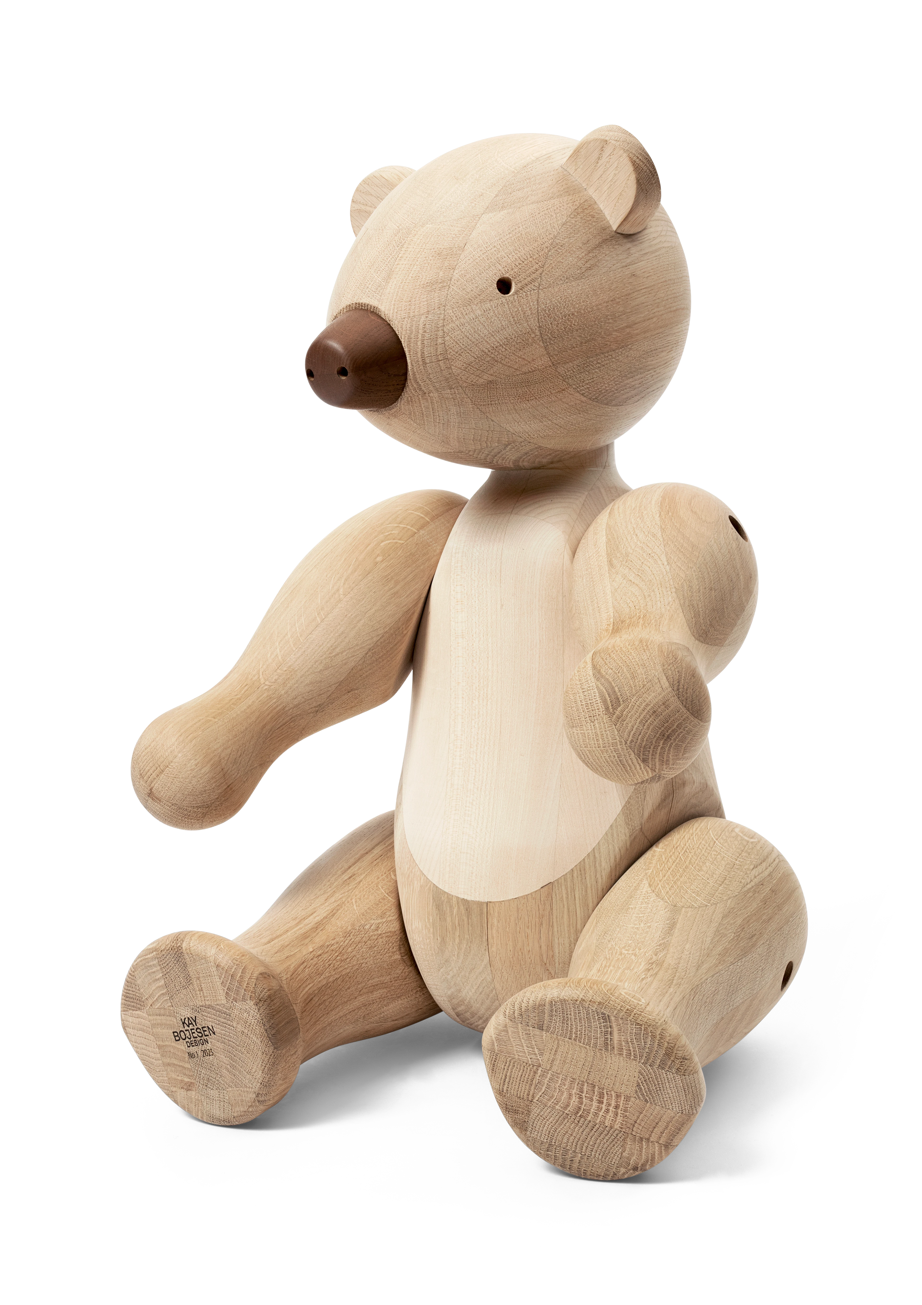 Bjørn XXL fra Kay Bojesen i farven Eg/Ahorn, lavet af Træ
