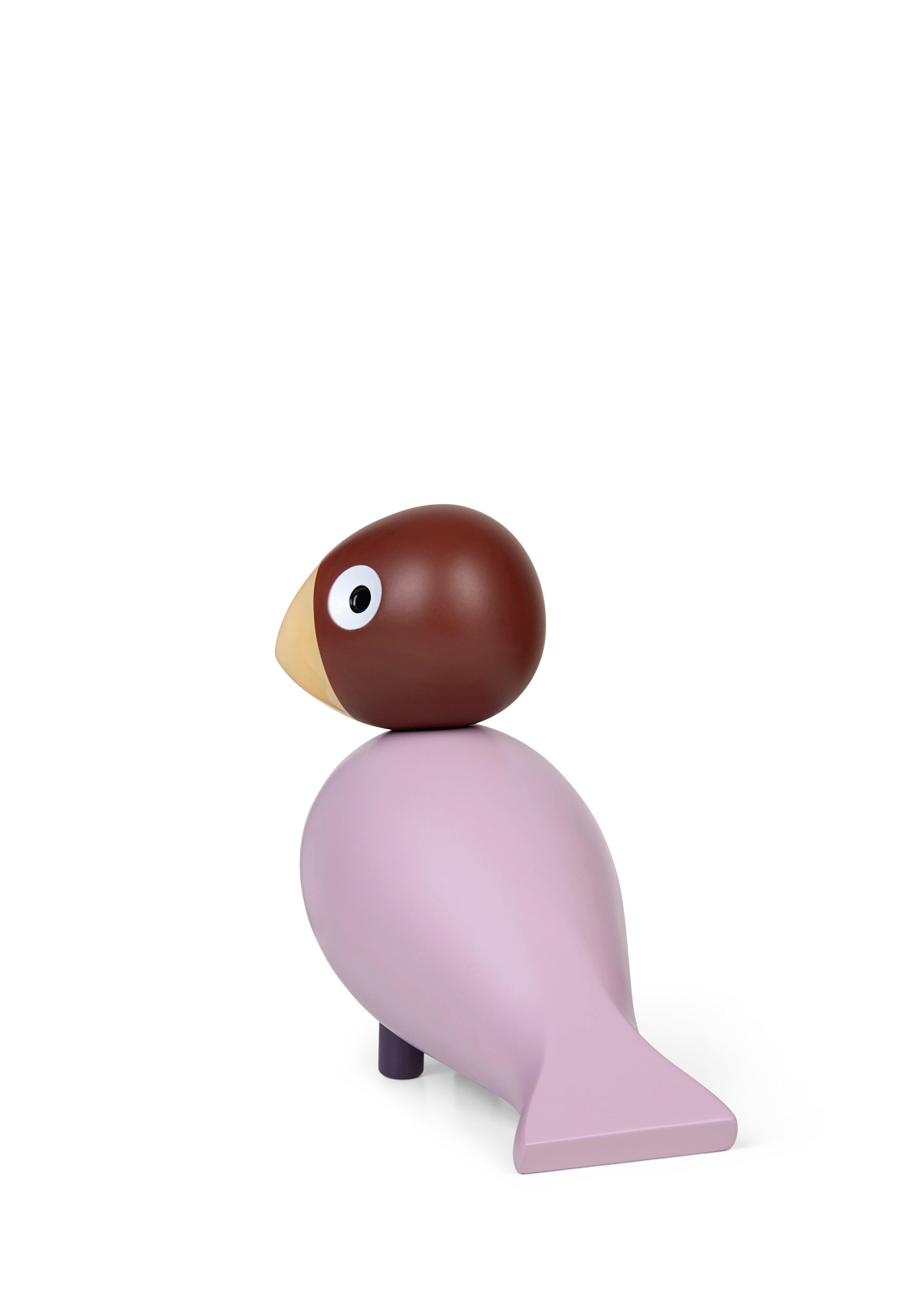 Jackie Year Bird 2023 H12.5 cm fra Kay Bojesen i farven Lavendel, lavet af Træ