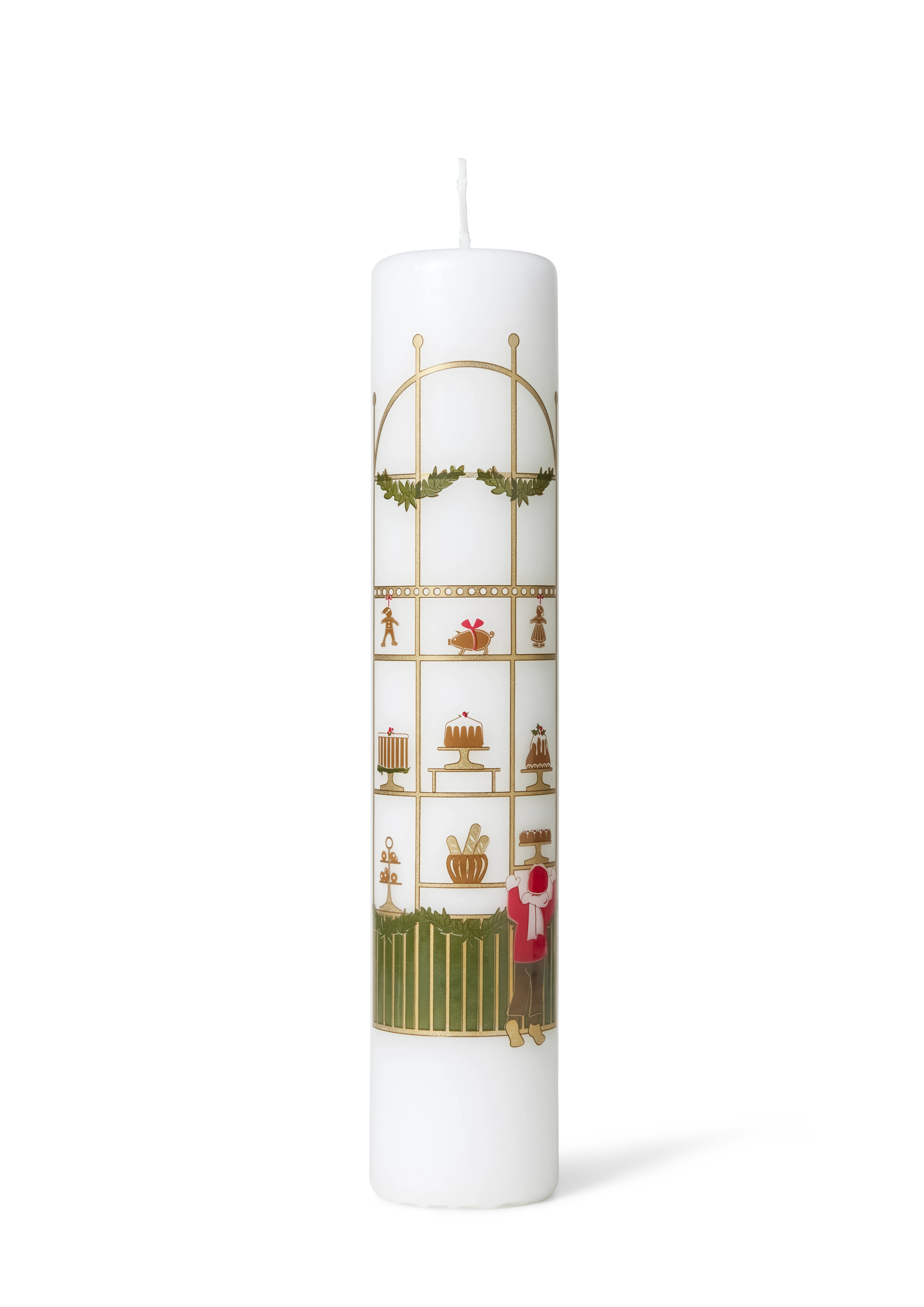 Kalenderlys Ø5 cm fra Holmegaard i farven Multi, lavet af Paraffin