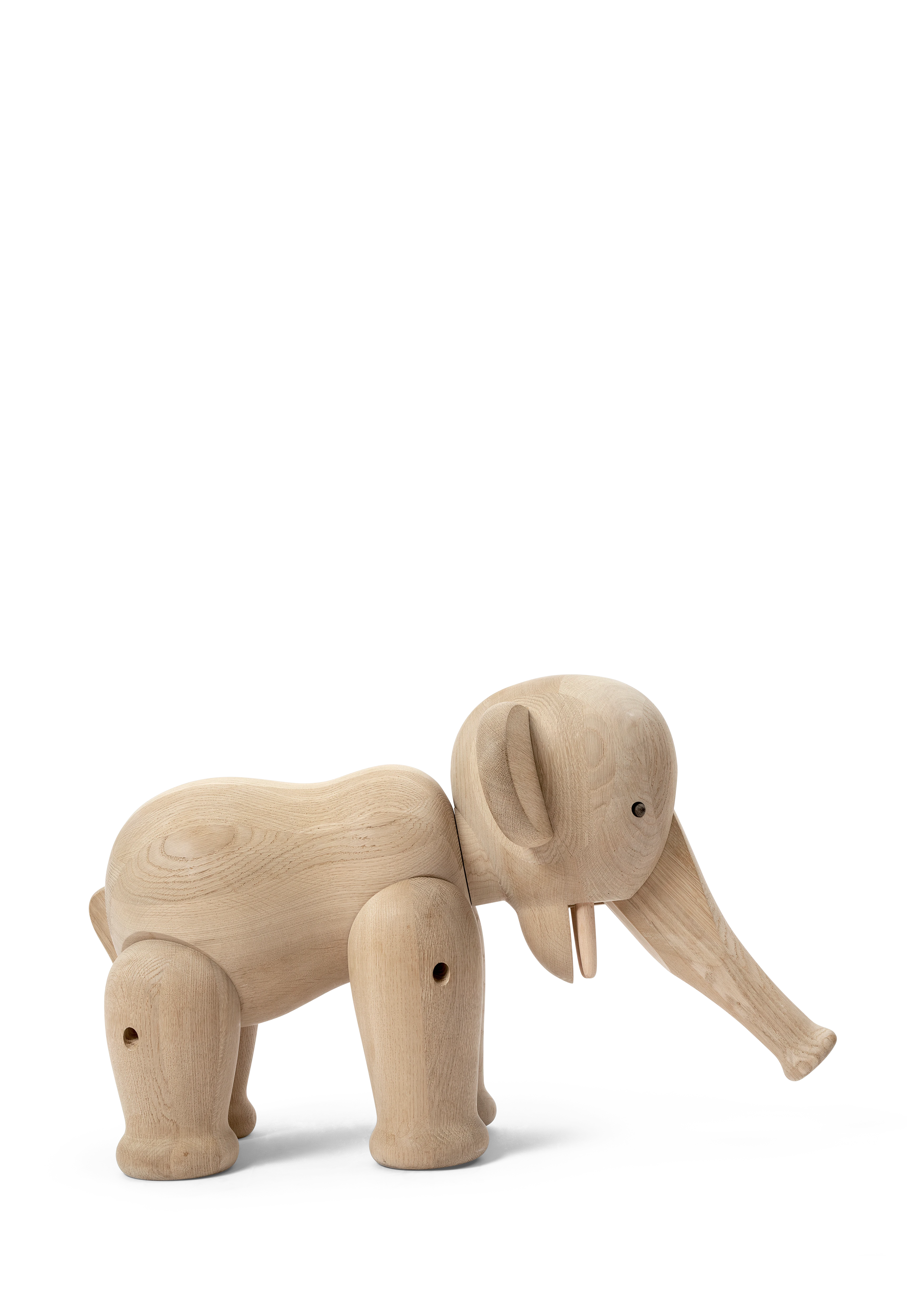 Elefant XXL fra Kay Bojesen i farven Eg, lavet af Træ