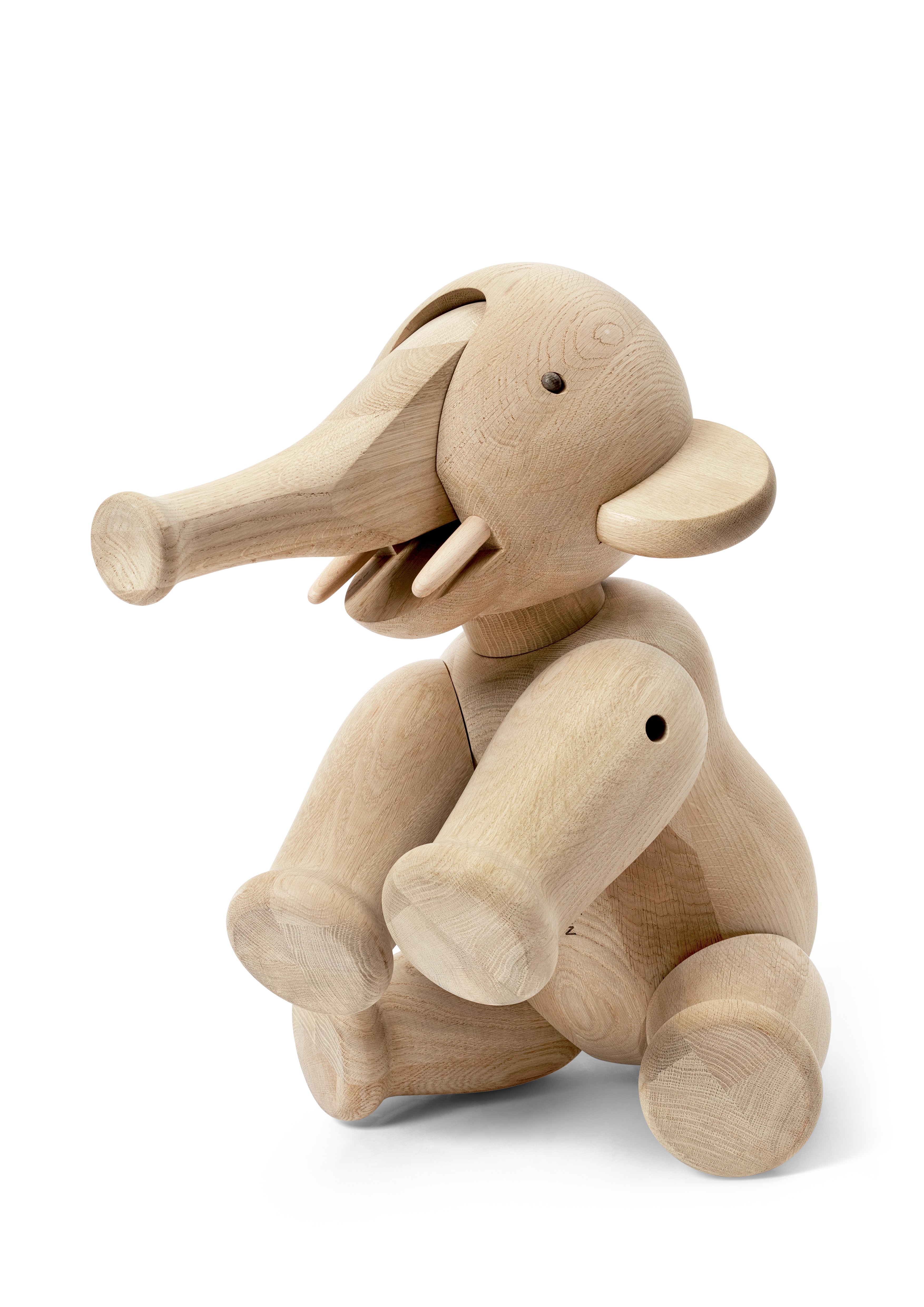 Elefant XXL fra Kay Bojesen i farven Eg, lavet af Træ