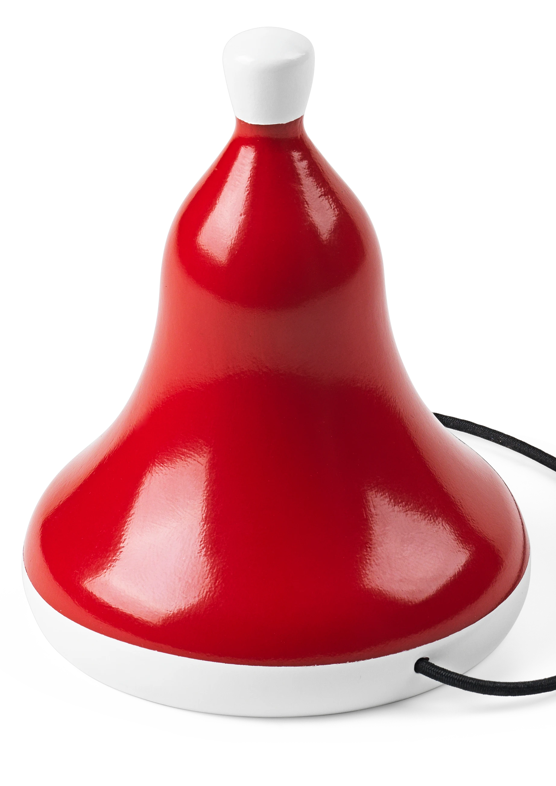 Santa's cap medium from Kay Bojesen in Red/White color, made of Wood