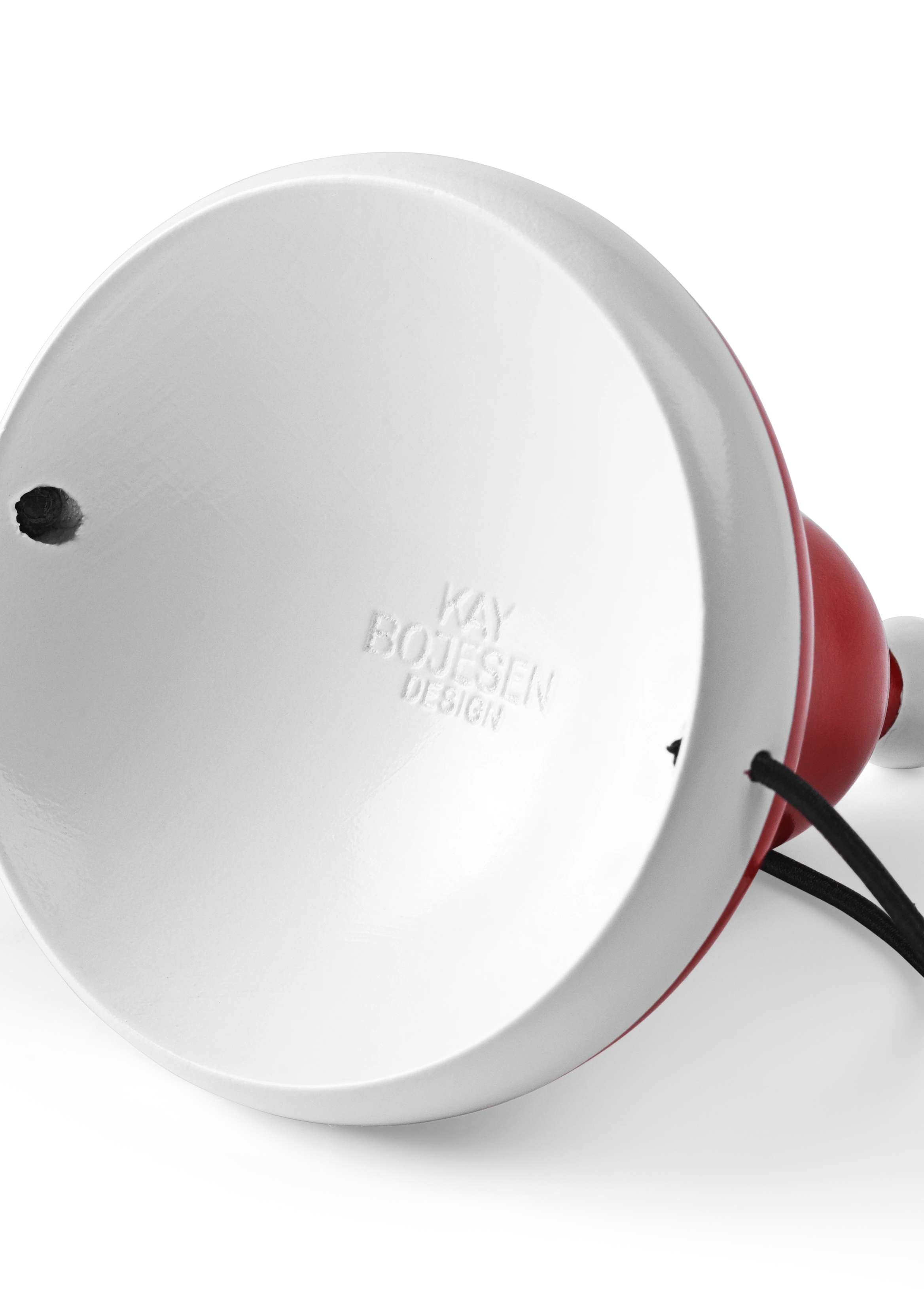 Santa's cap medium from Kay Bojesen in Red/White color, made of Wood