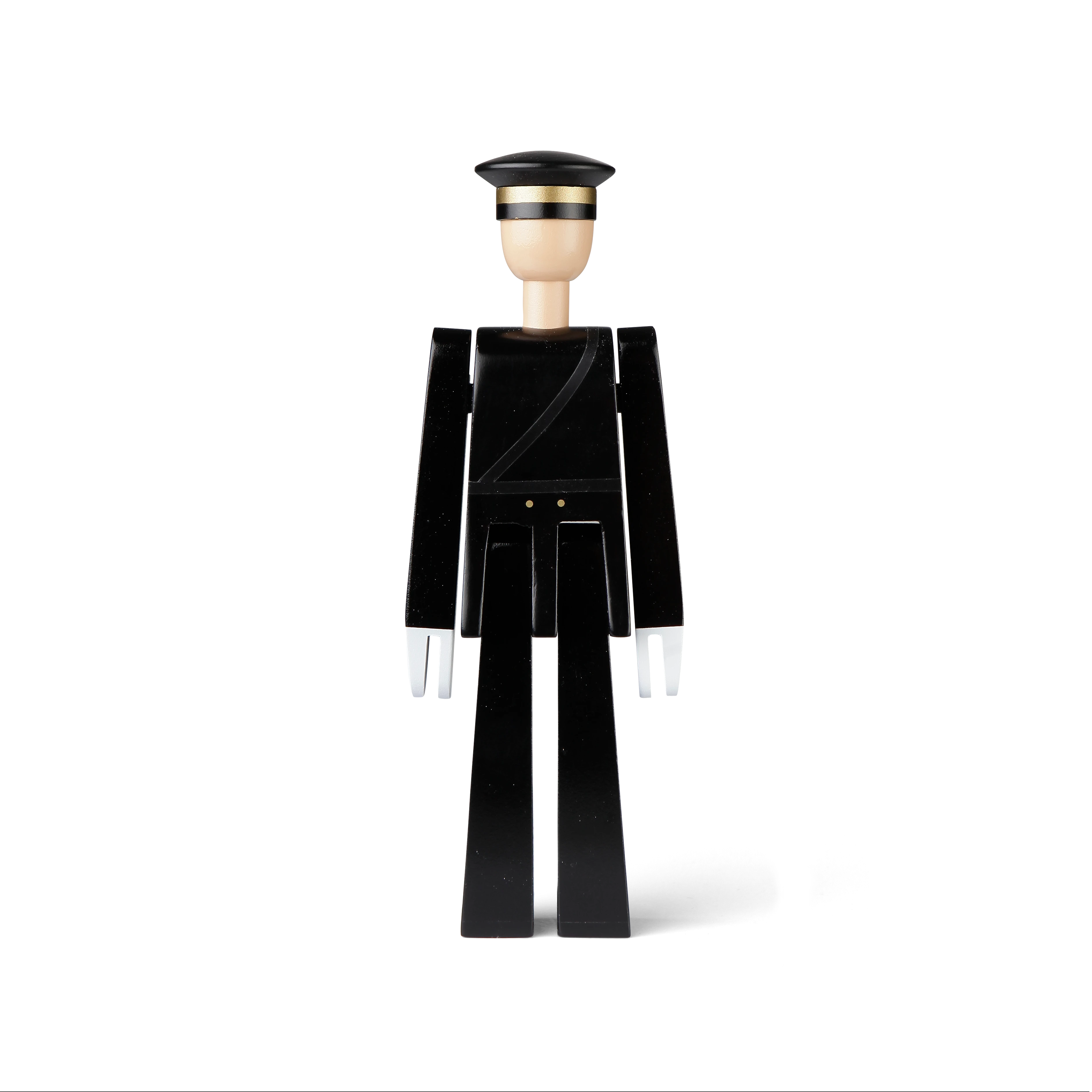 Police officer H20 cm from Kay Bojesen in Black color, made of Wood