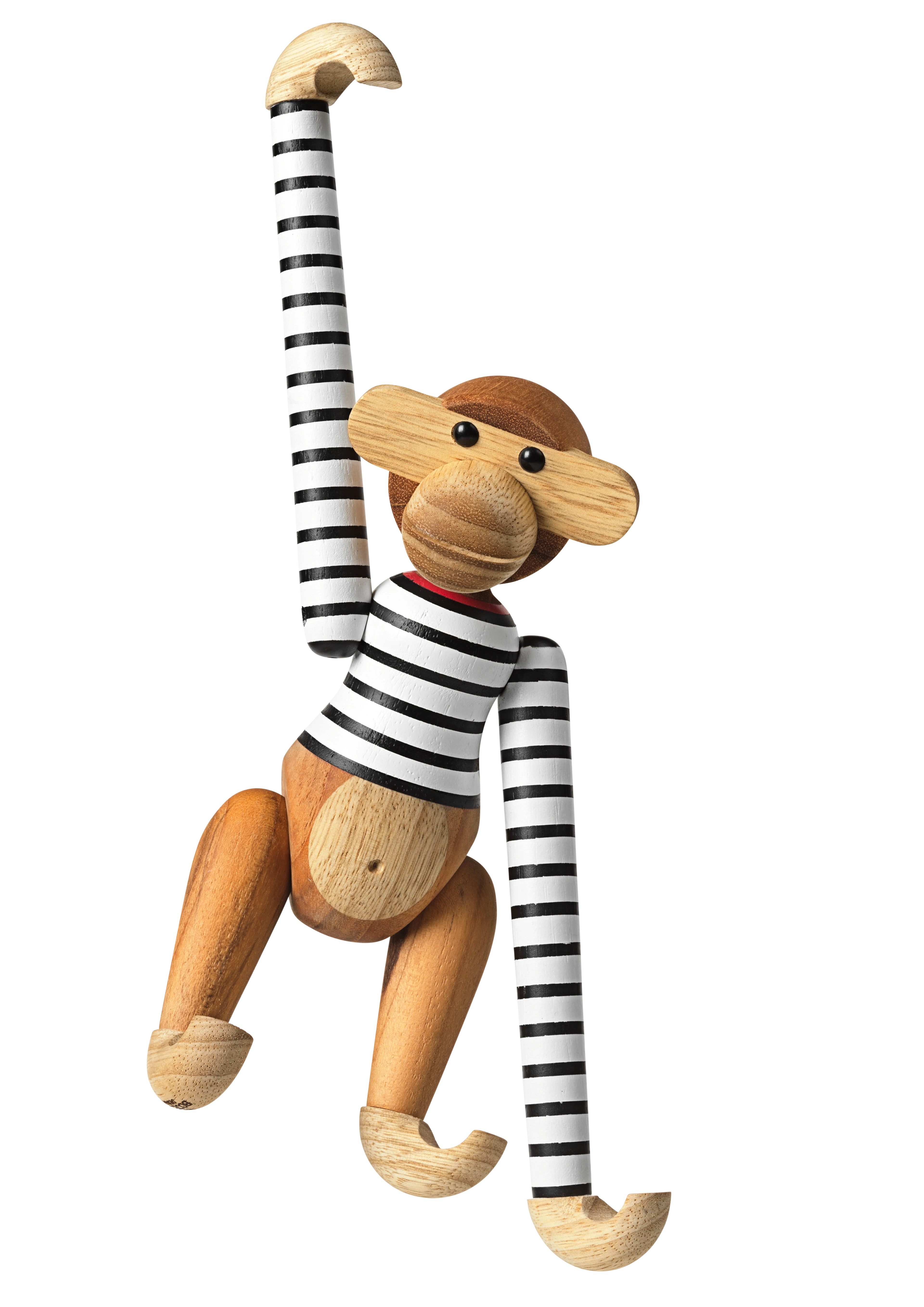 x Nørgaard paa Strøget Monkey small from Kay Bojesen in White/Black color, made of Wood