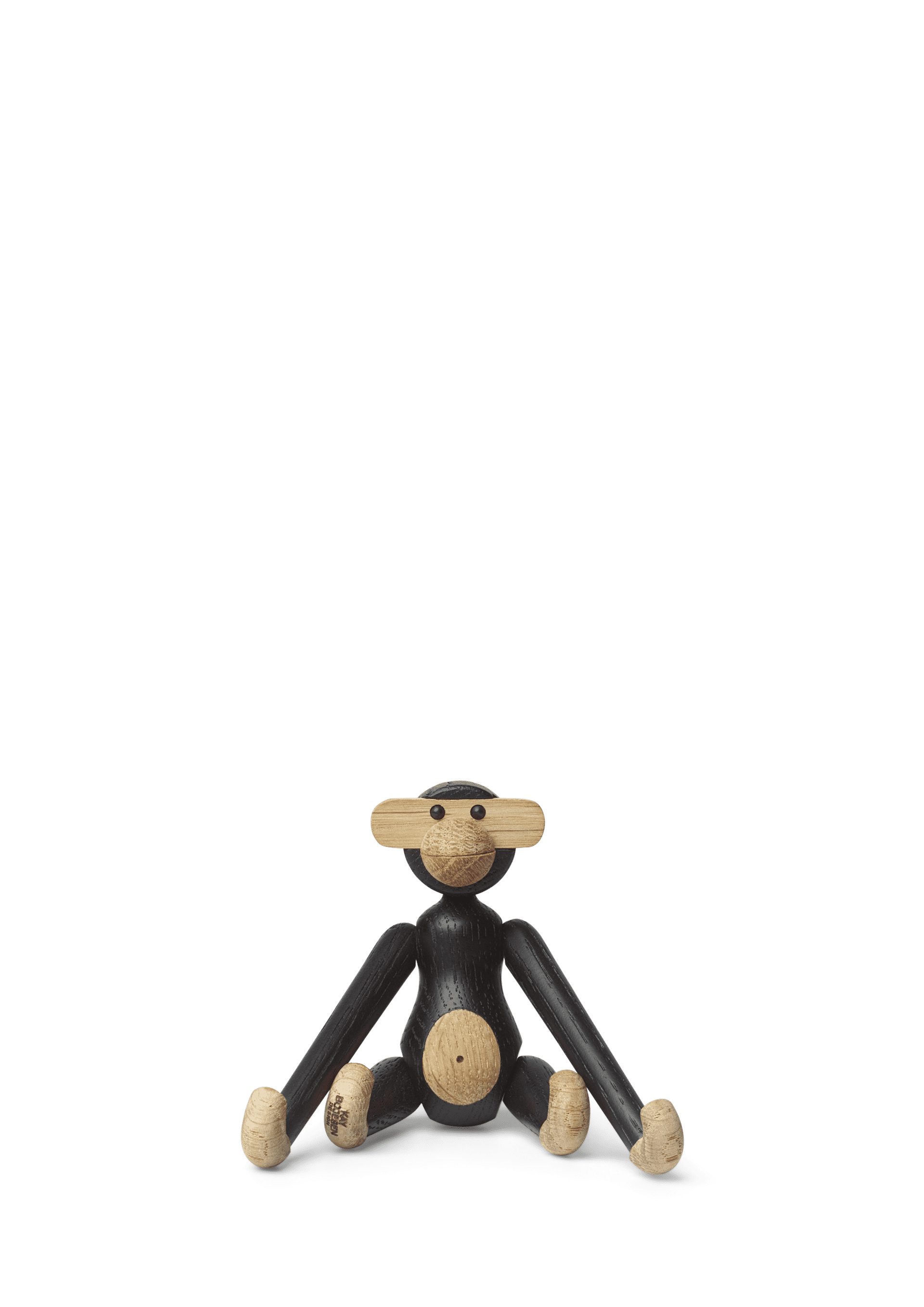 その他 KAY BOJESEN DENMARK / Reworked Monkey Kay Bojesen Ape mini i Mørk beiset